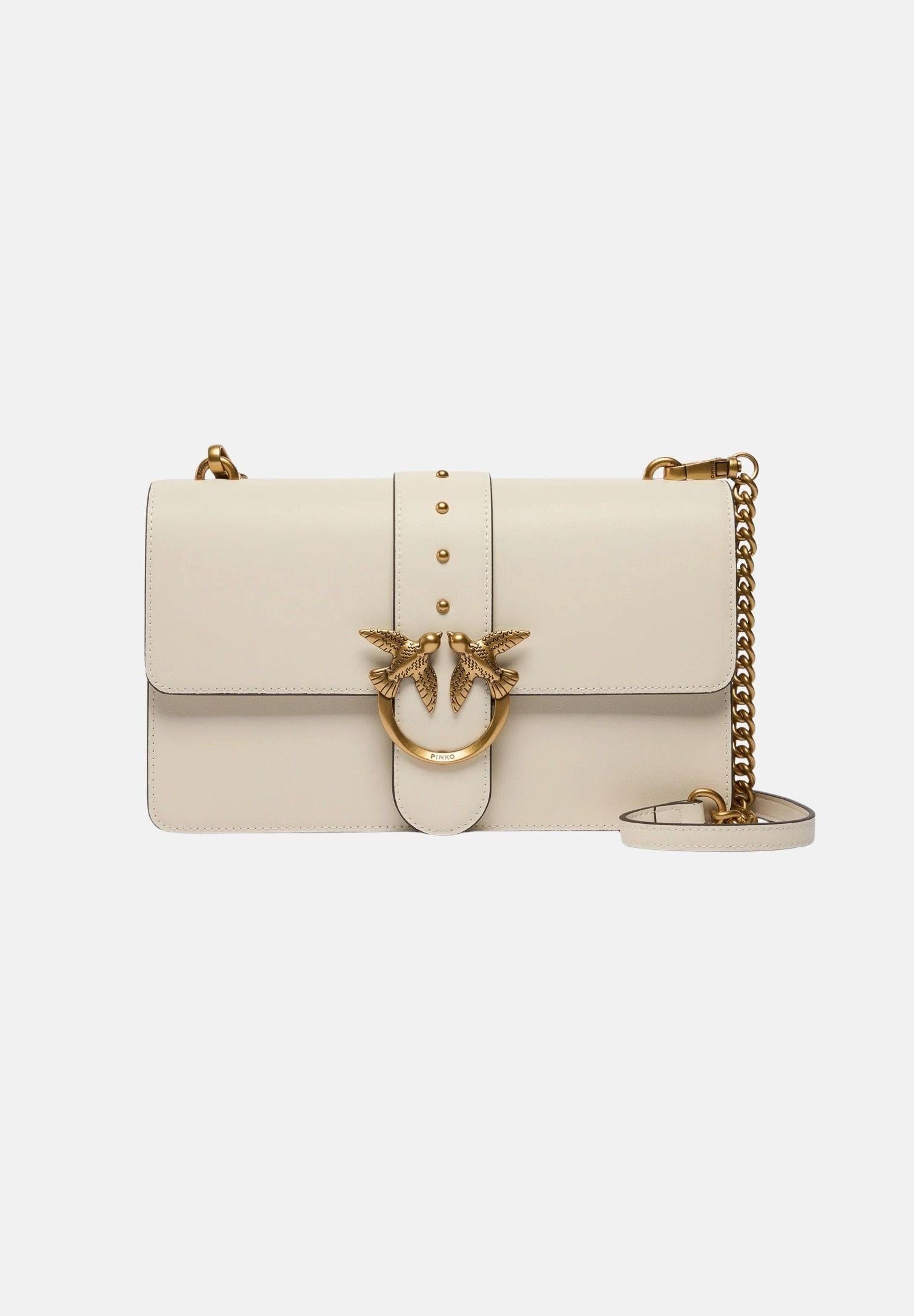 PINKO Borsa a tracolla Love Bag One panna da donna 105857A0F1 Z14Q PINKO