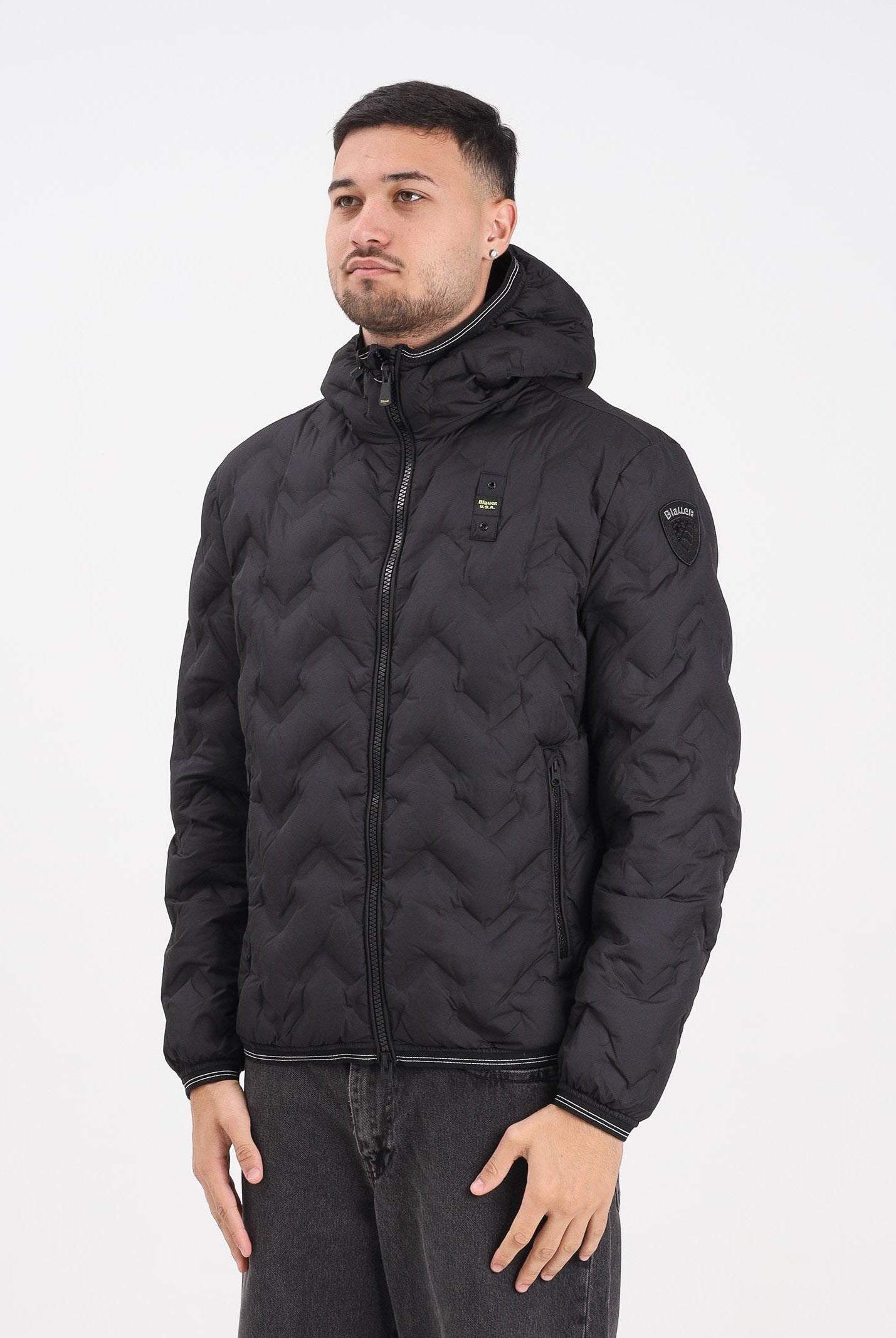 BLAUER Piumino PIERY nero da uomo 25WBLUC03233-007308 999TB BLAUER