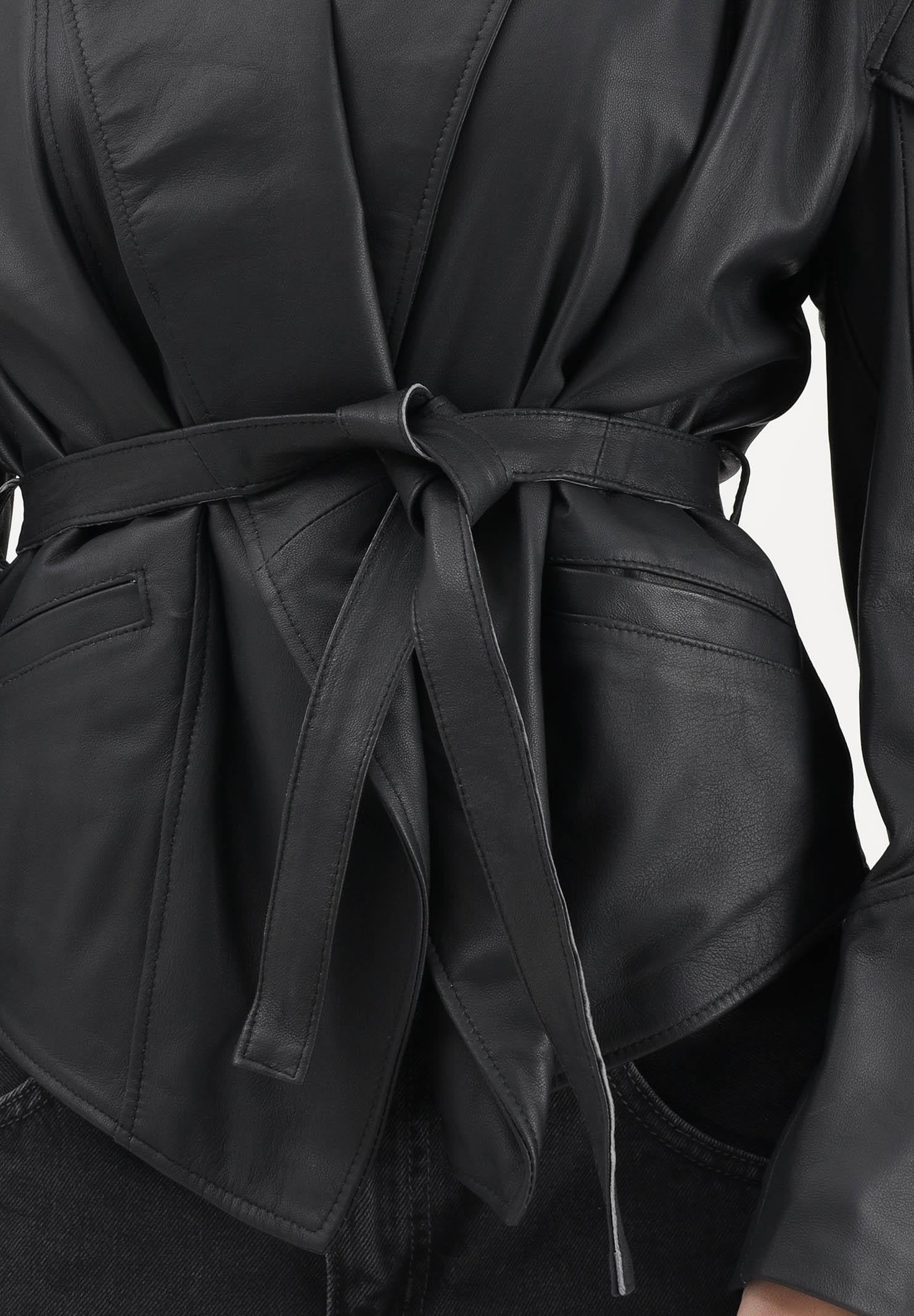 VICOLO Giubbotto di pelle Marant nero da donna TAB0179 A99 VICOLO