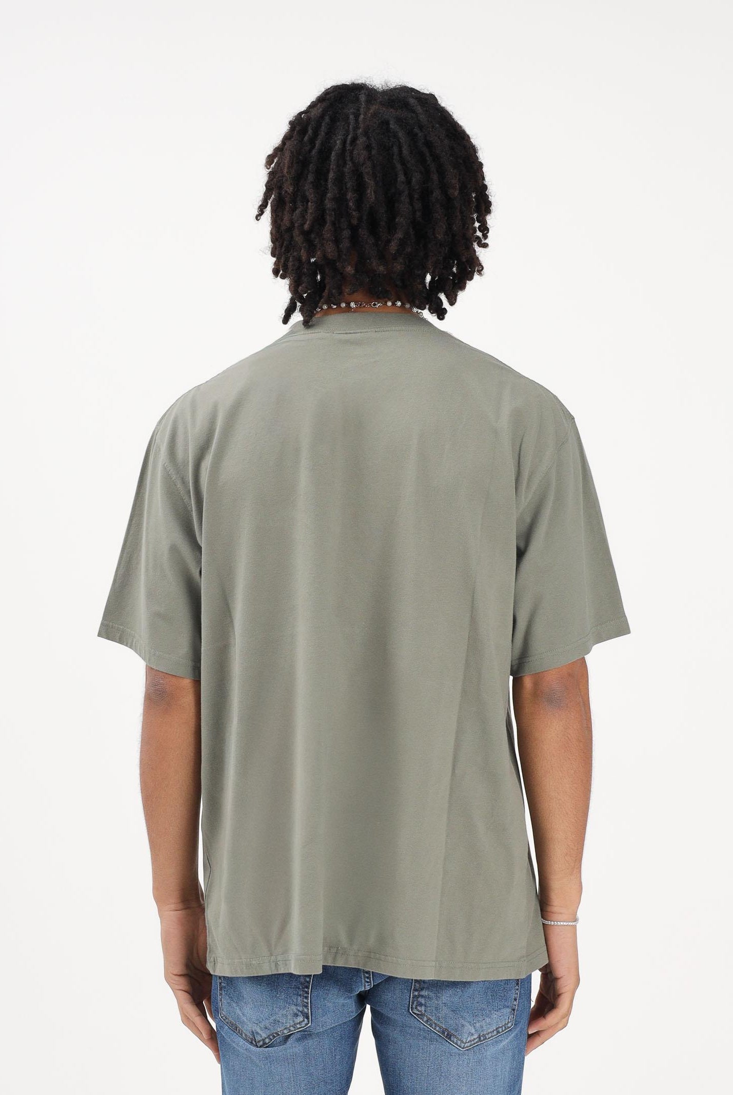 BARBOUR T-shirt a manica corta Links verde militare da uomo 261-MTS1556 GN68 BARBOUR