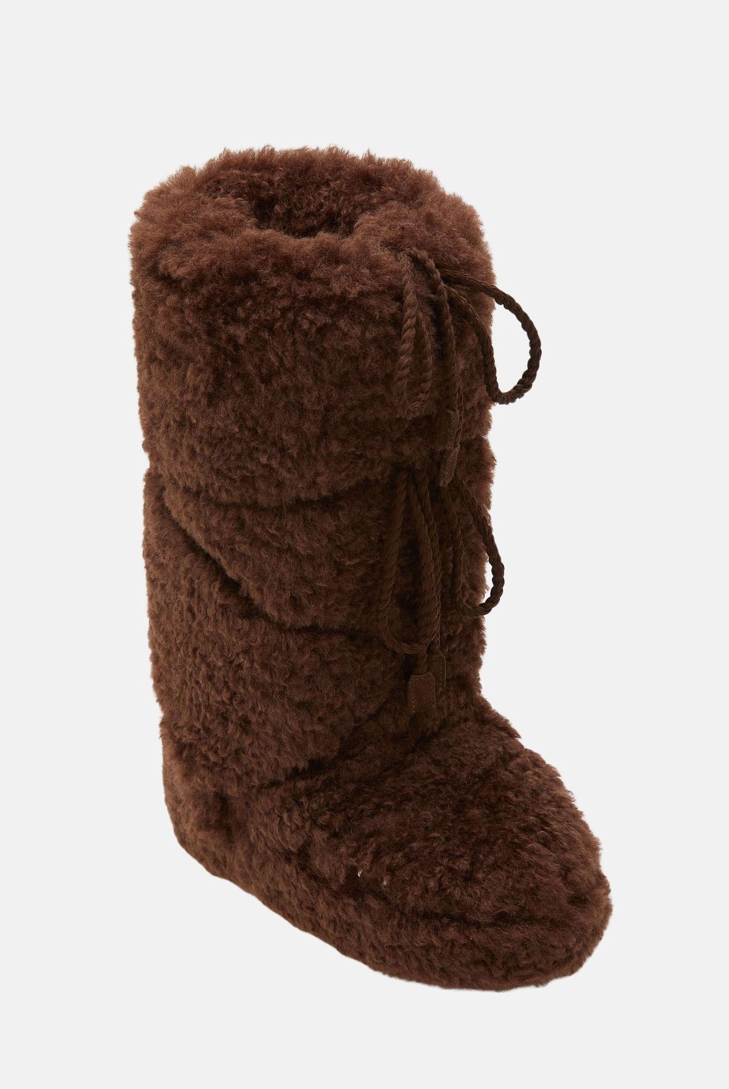 MOON BOOT Stivali da neve ICON CURLY EXTRA marroni da donna 80D1403070 M010 MOON BOOT