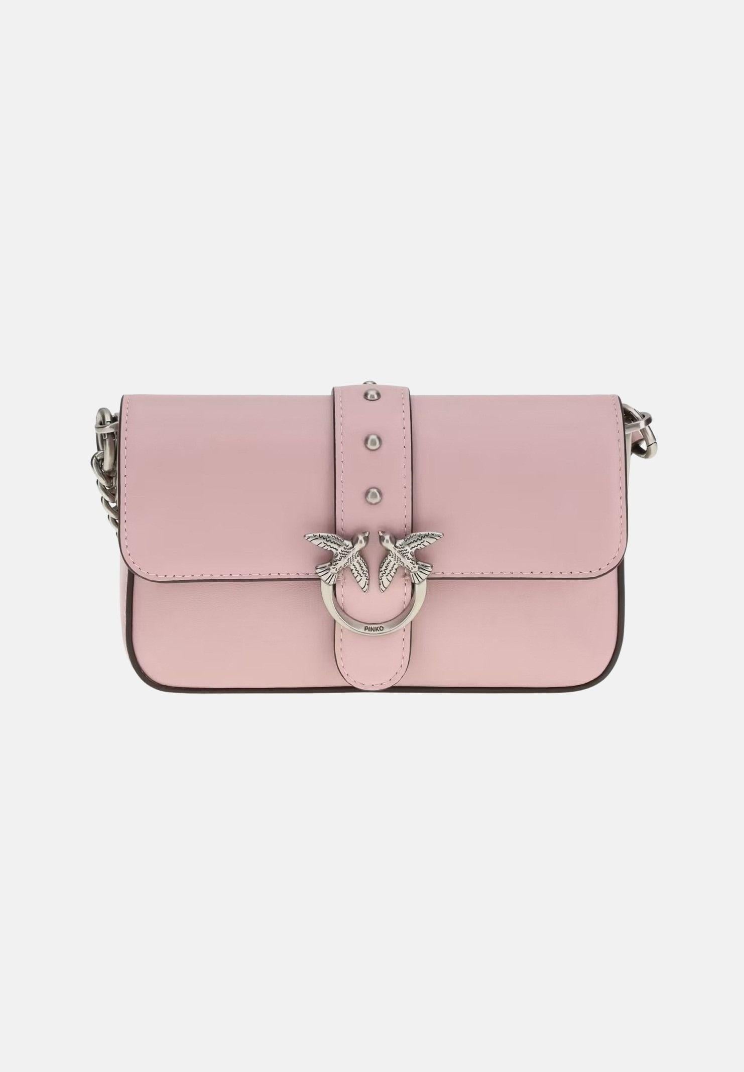 PINKO Borsa a tracolla Baby Love Bag One Slouchy rosa da donna 105353A0QO P26O PINKO