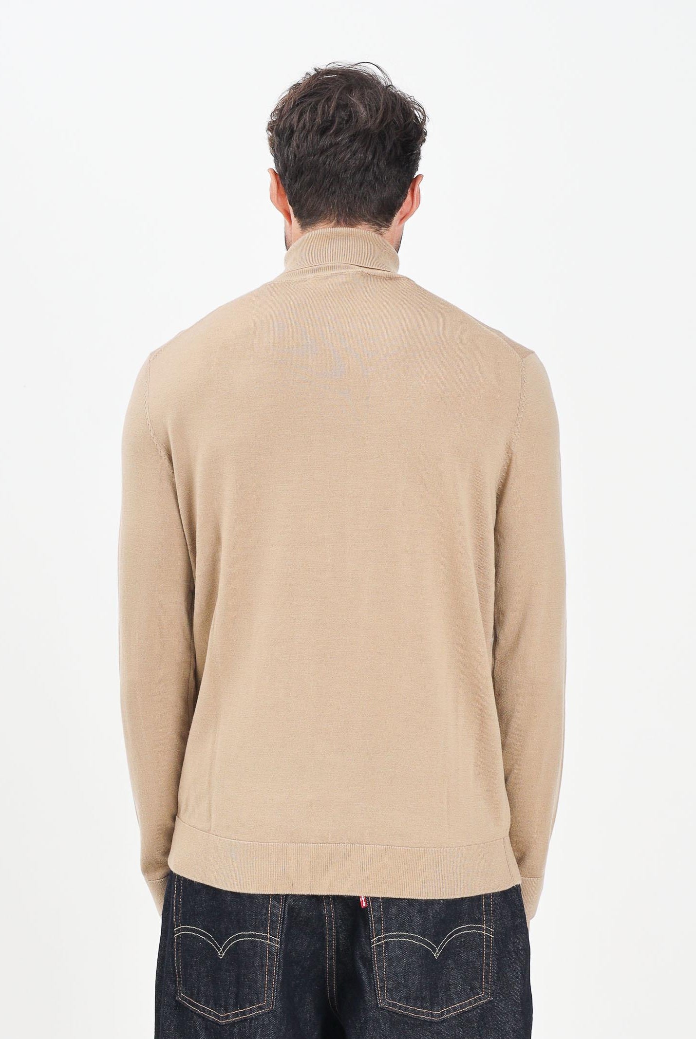 SELECTED HOMME Maglione a collo alto beige da uomo 16094653 Kelp SELECTED HOMME