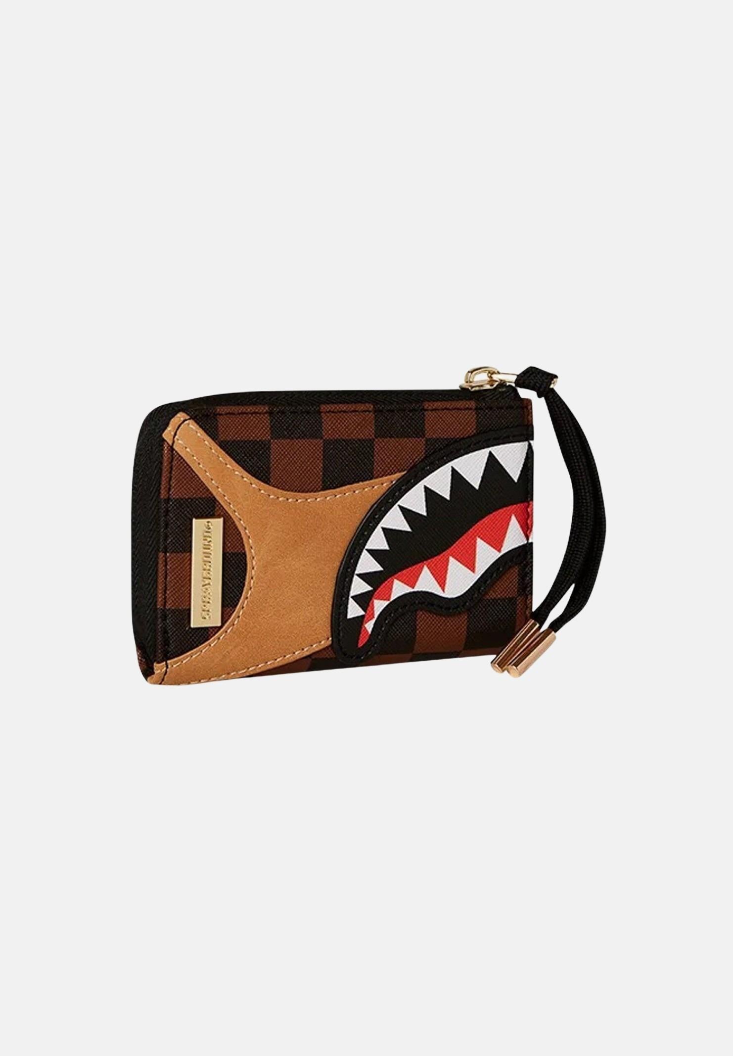 SPRAYGROUND Portafogli Hennyville marrone per uomo e donna 910W7999NSZ SPRAYGROUND