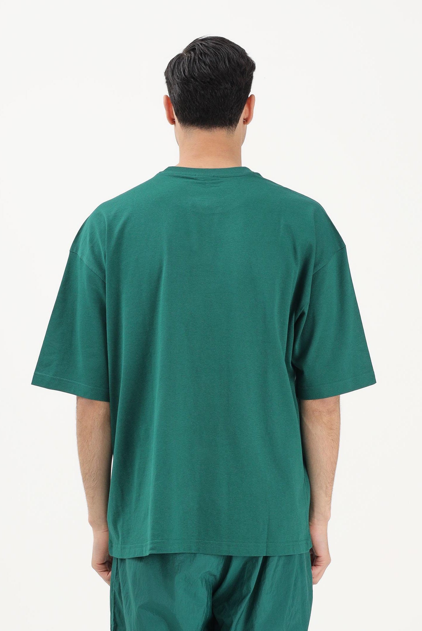 ADIDAS ORIGINALS T-shirt a manica corta TREFOIL verde da uomo KE0900 . ADIDAS ORIGINALS