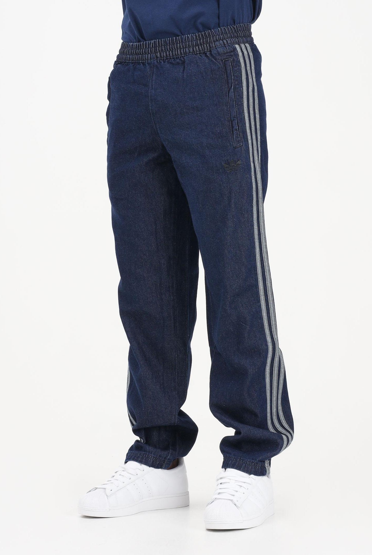 ADIDAS ORIGINALS Jeans Adidas Adicolor Loose in denim blu da uomo JX6459 . ADIDAS ORIGINALS
