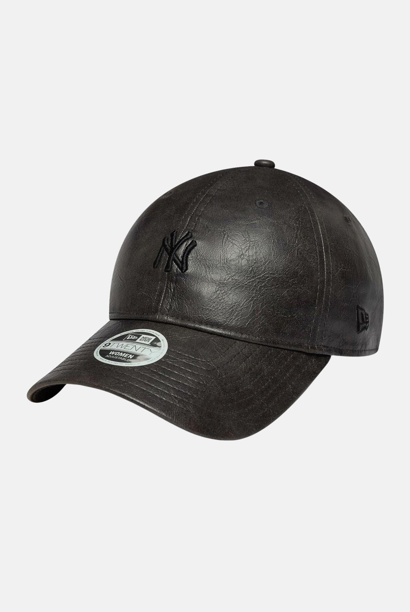 NEW ERA Cappello con visiera 9TWENTY New York Yankees Womens MLB Tonal PU nero da donna 60691332 NEW ERA