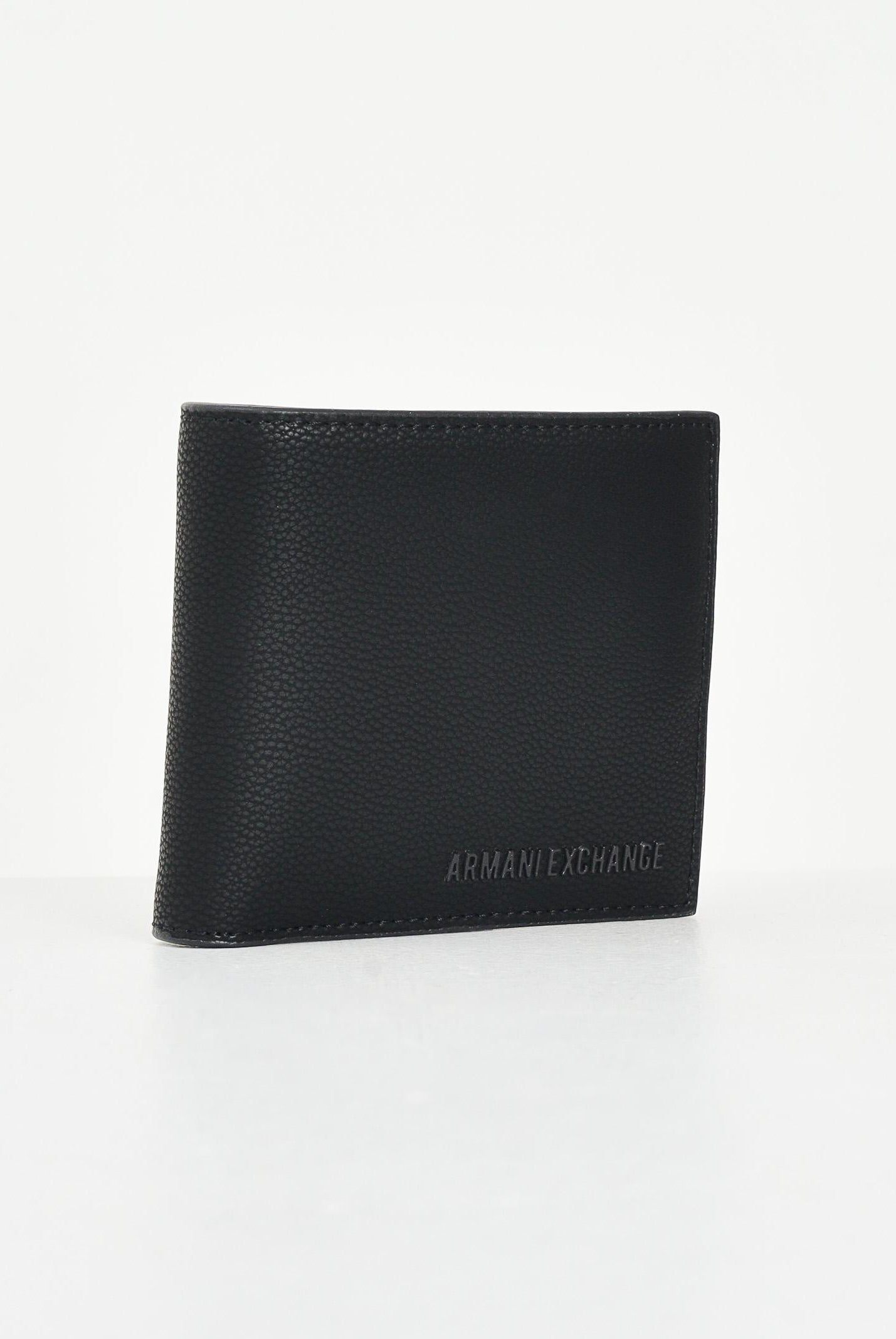 ARMANI EXCHANGE Portafogli nero da uomo con logo XM000167AF17090 UB101 ARMANI EXCHANGE