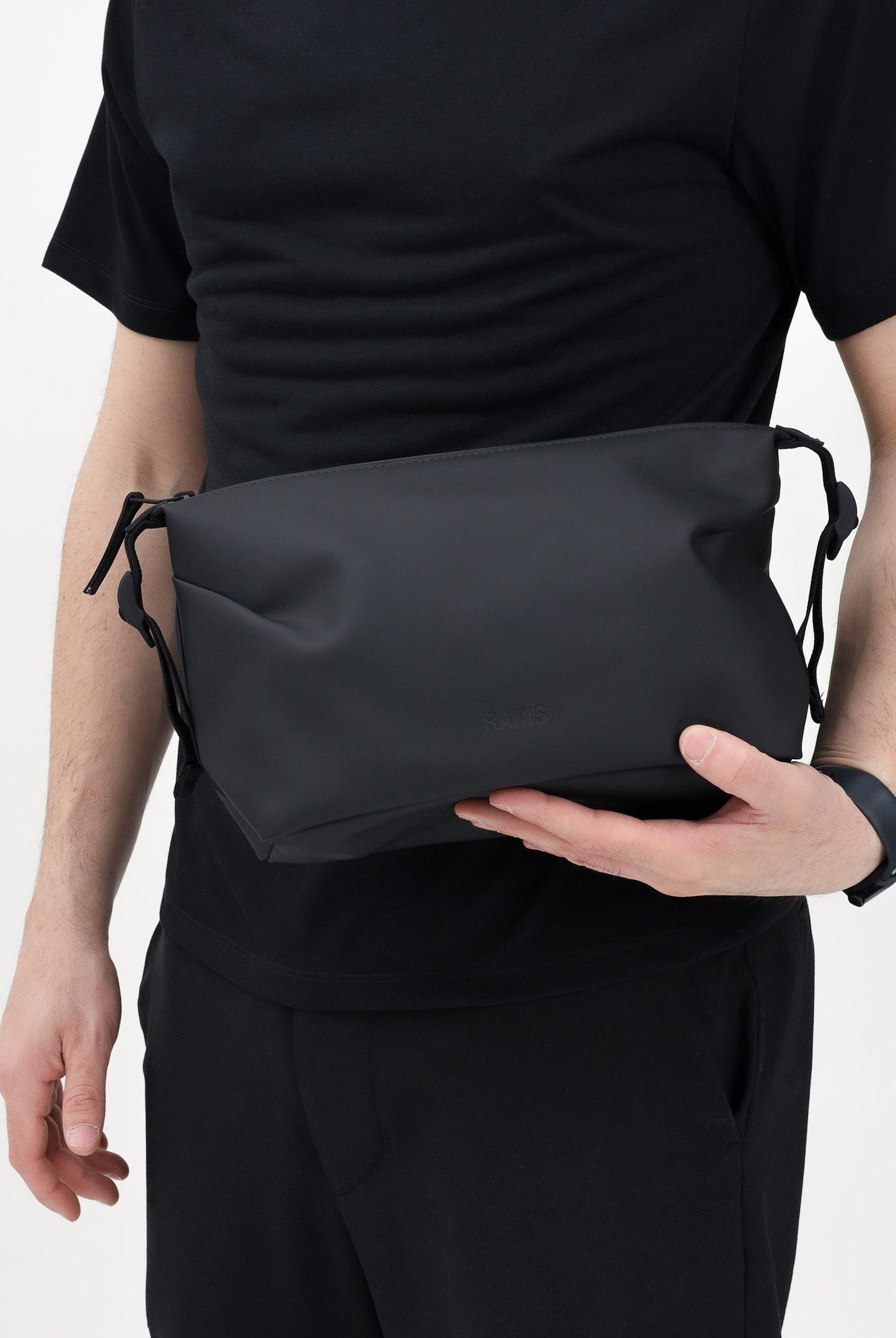 RAINS Pochette Hilo nera per uomo e donna RA15630 BLA RAINS