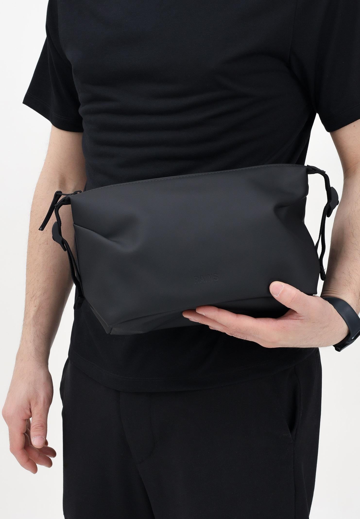 RAINS Pochette Hilo nera per uomo e donna RA15630 BLA RAINS