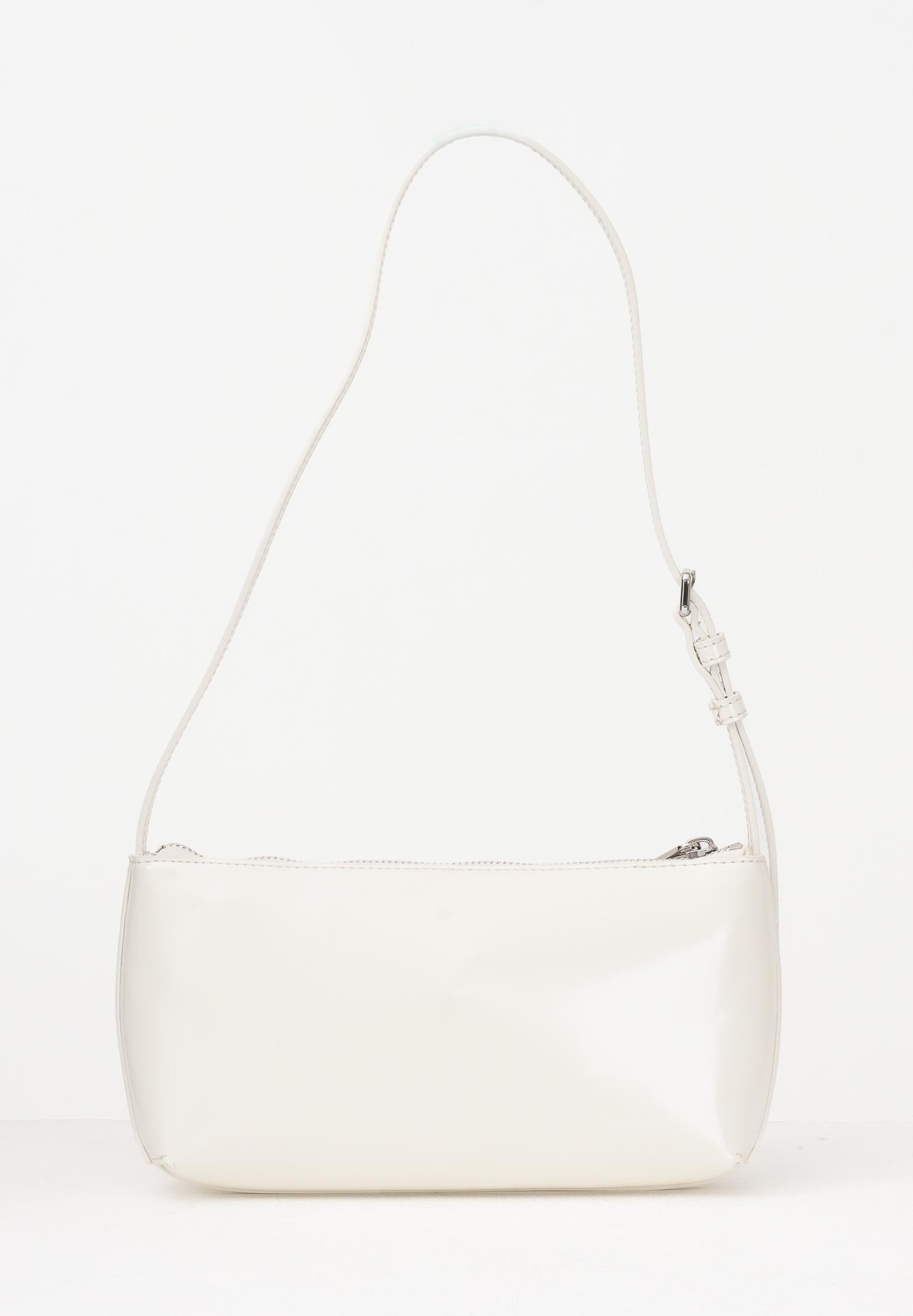 TOMMY JEANS Borsa a spalla Essential panna da donna AW0AW17866 YBI TOMMY JEANS