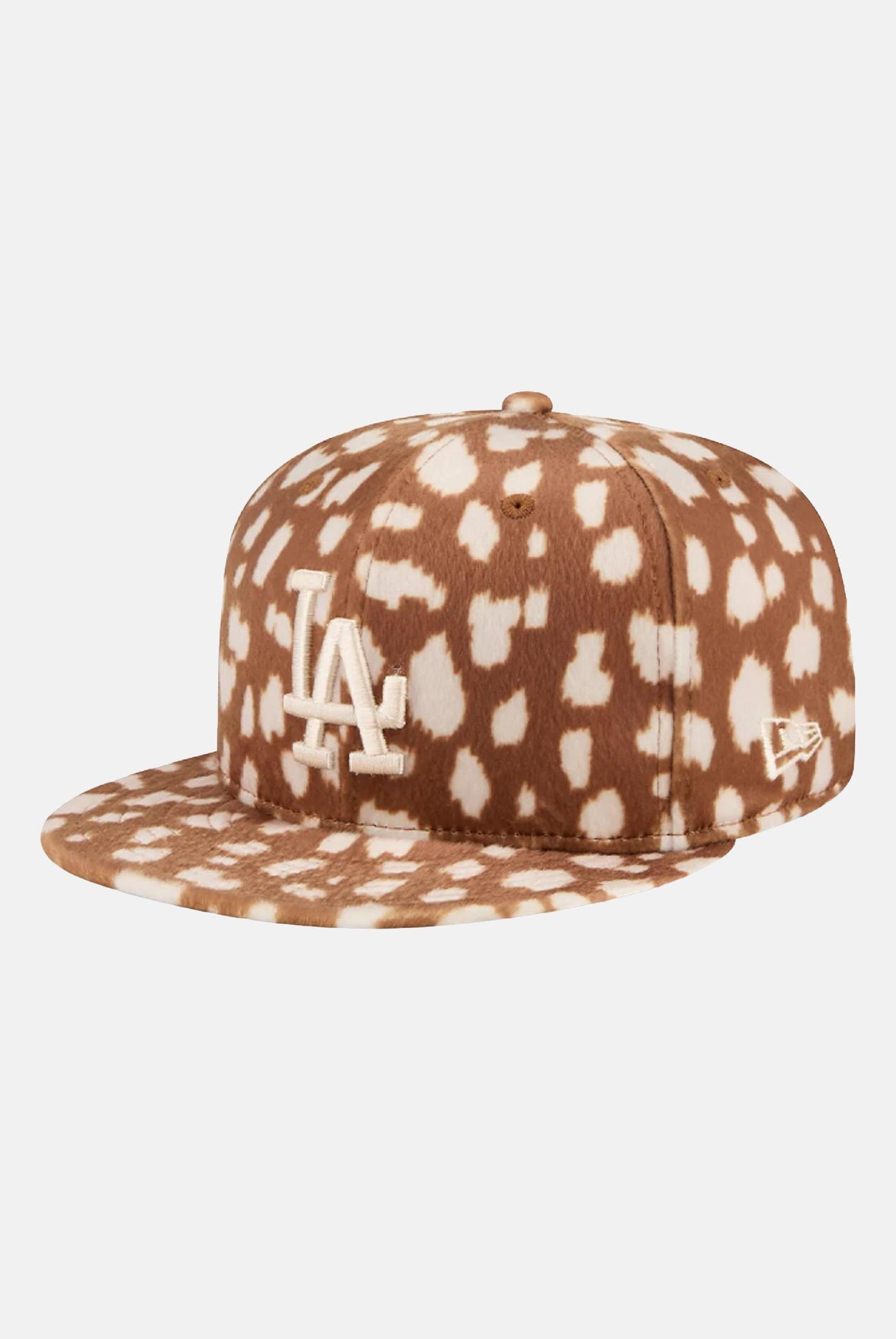 NEW ERA Cappello con visiera Animal Print 59Fifty Los Angeles Dodgers cammello per uomo e donna 60844111 . NEW ERA