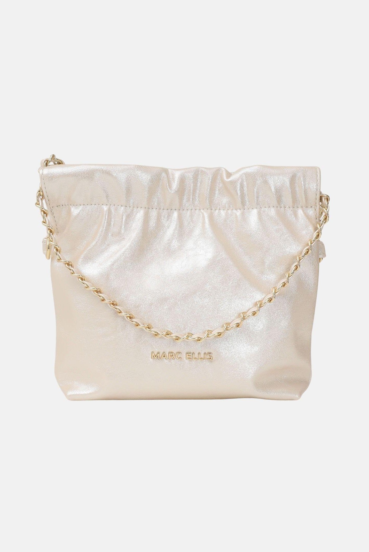 MARC ELLIS Borsa a spalla Ava Pearl bianco perla da donna AVA-PEARL MIPE MARC ELLIS