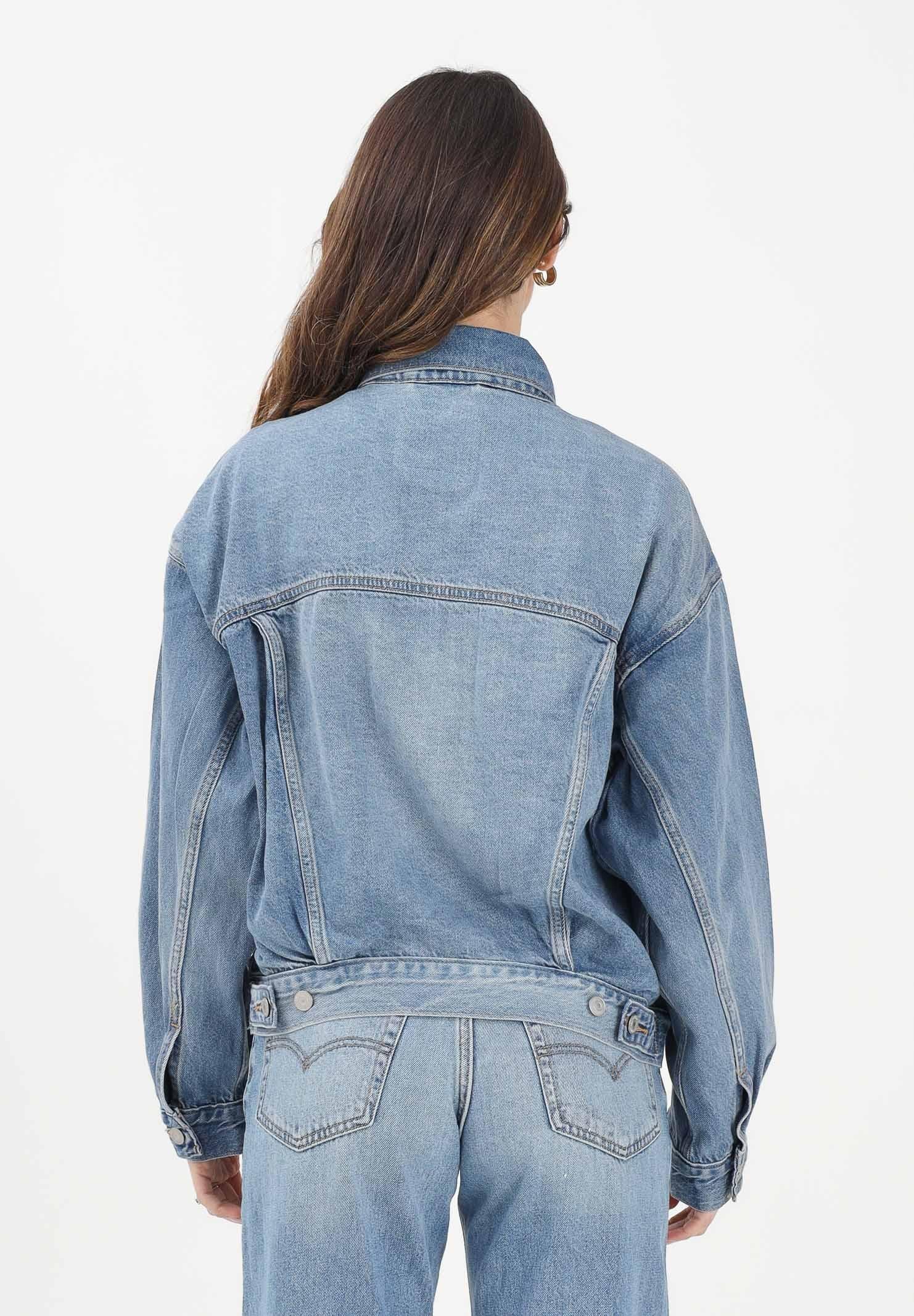 LEVI'S Giubbotto Trucker in denim medio da donna A1743-0004 . LEVI'S®