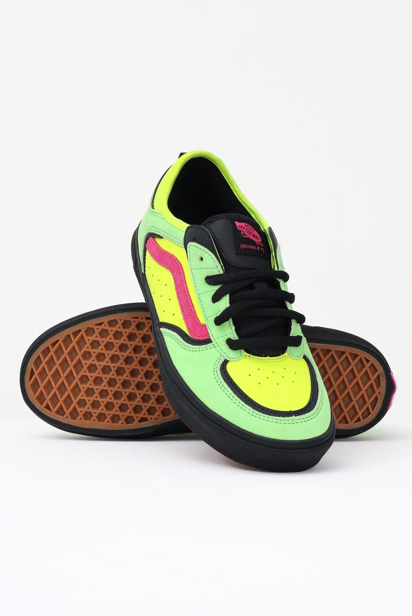 VANS Sneakers Skate Rowley fluo da uomo VN000DA24GO1 VANS