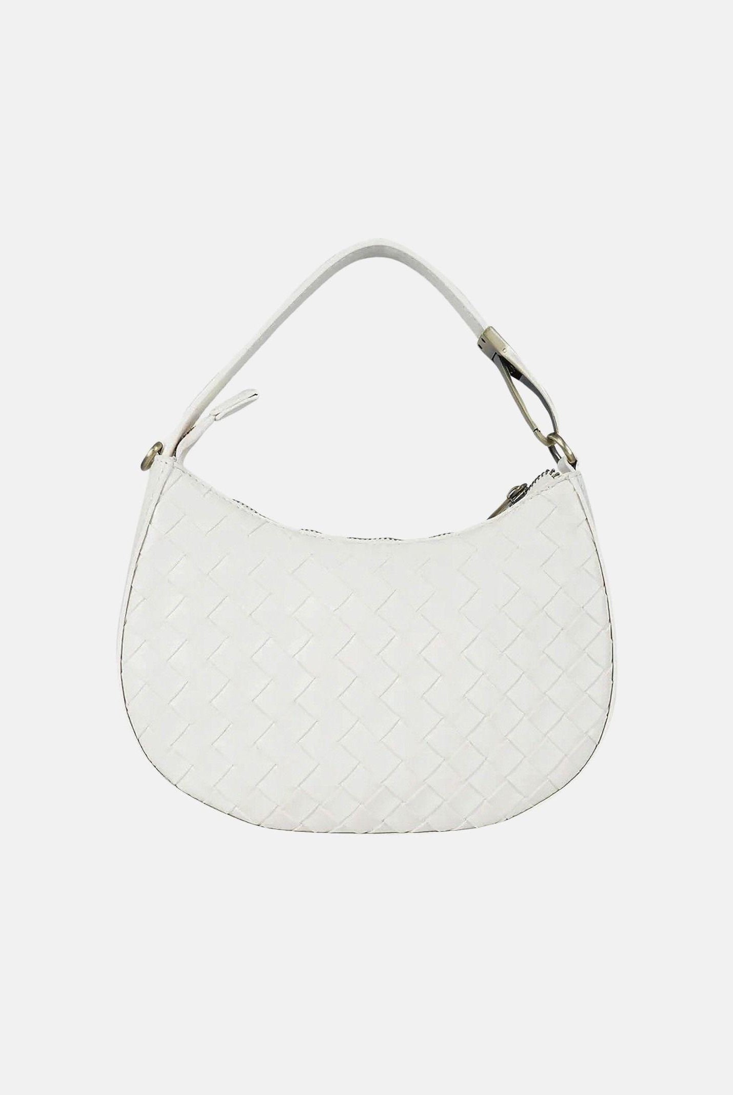 MARC ELLIS Borsa a mano Taylor M Plait bianca da donna TAYLOR-M-PLAIT MI MARC ELLIS