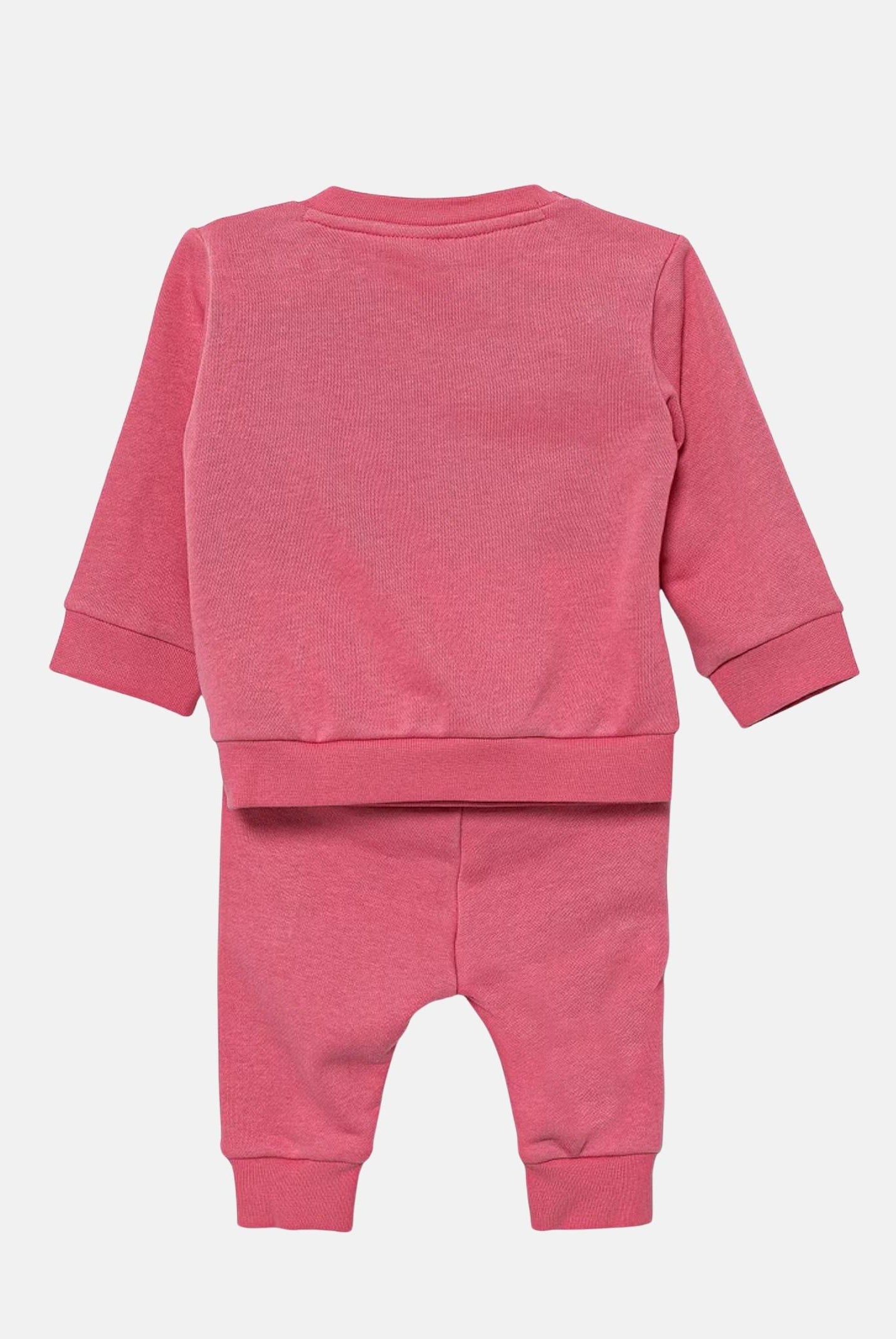 ADIDAS ORIGINALS Tuta Trefoil Crew rosa da neonato JY0137  ADIDAS ORIGINALS