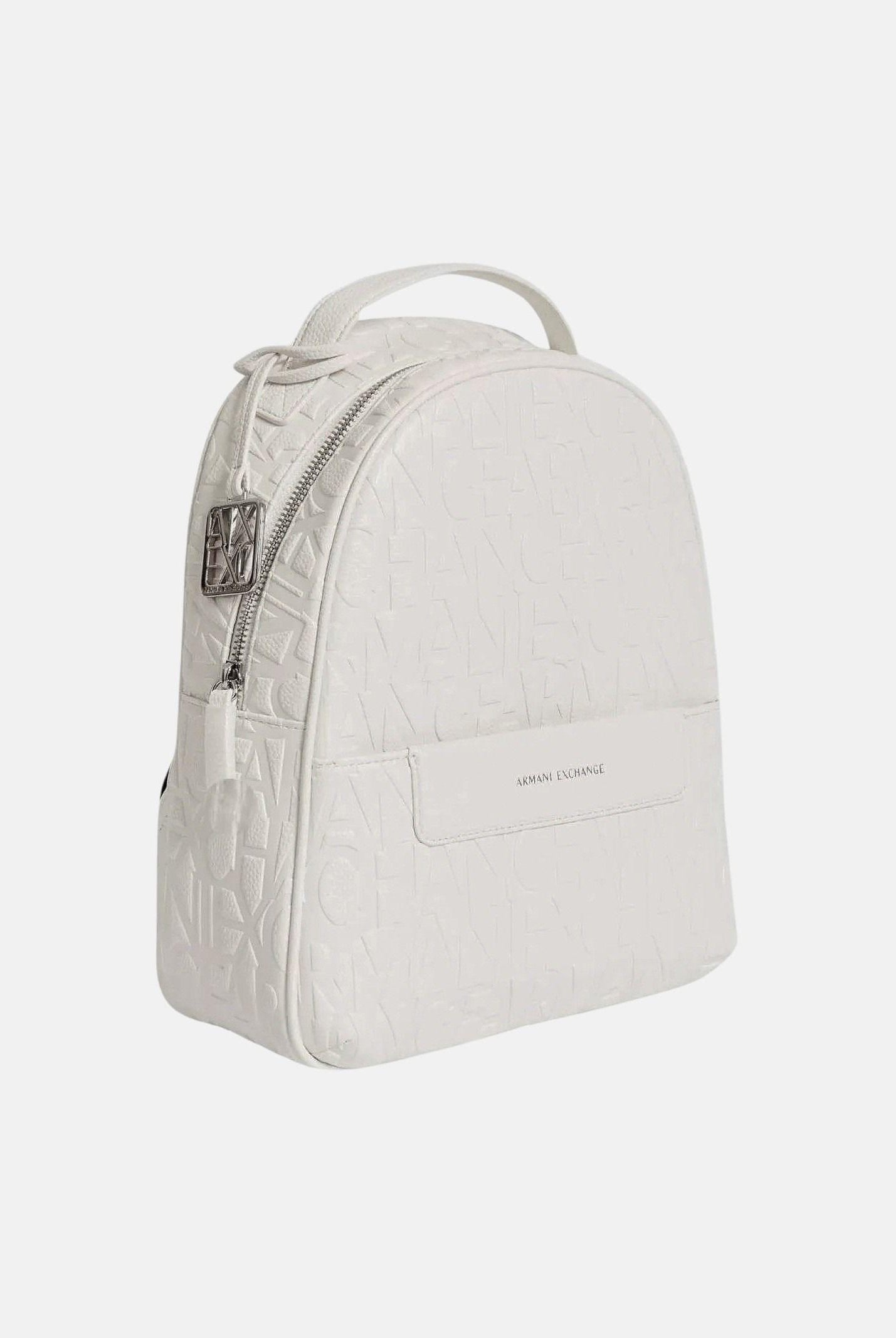 ARMANI EXCHANGE Zaino bianco da donna con logo all-over XW002234AF15774 U0011 ARMANI EXCHANGE