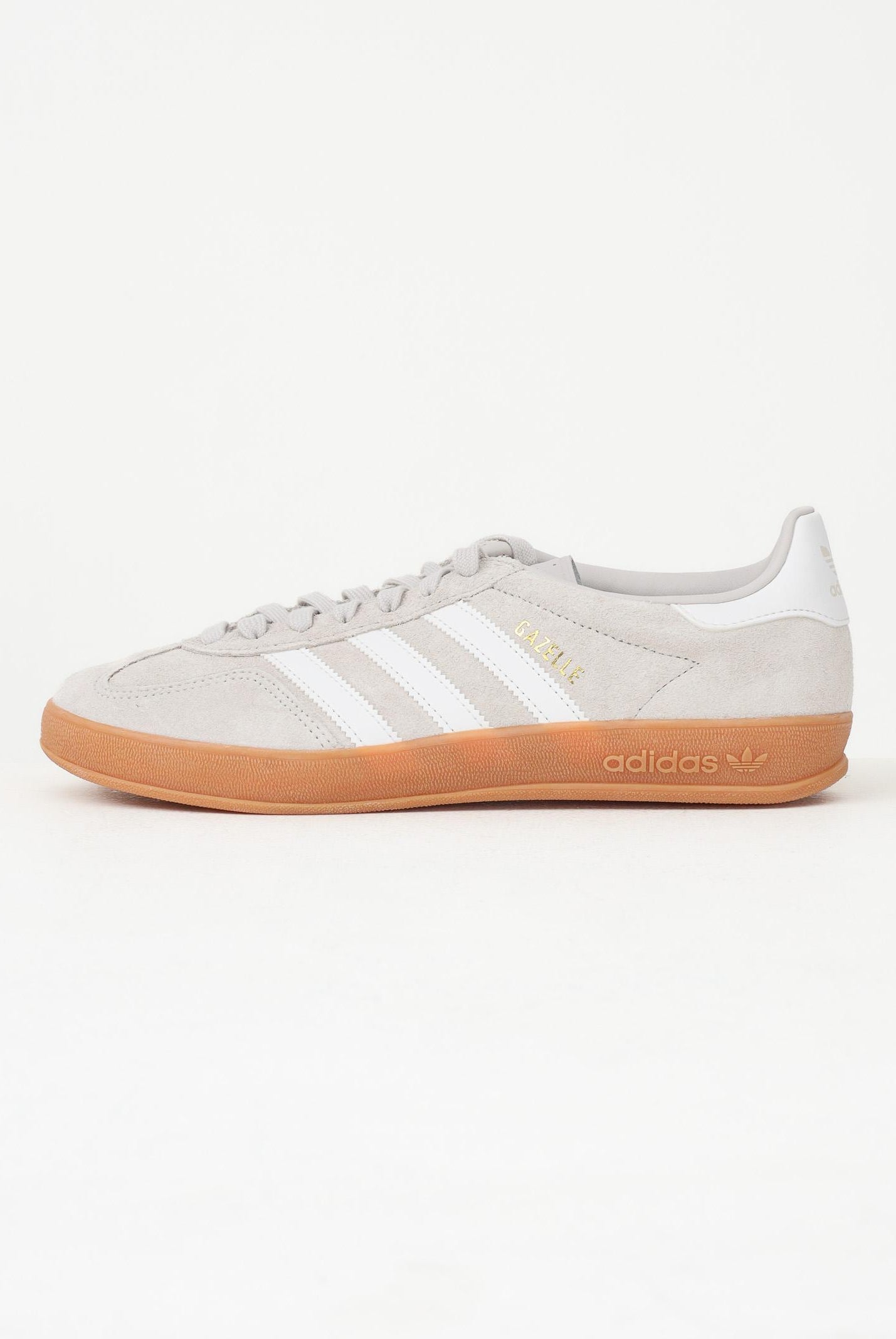 ADIDAS ORIGINALS Sneakers Gazelle Indoor grigio chiaro per uomo e donna HQ5153 . ADIDAS ORIGINALS