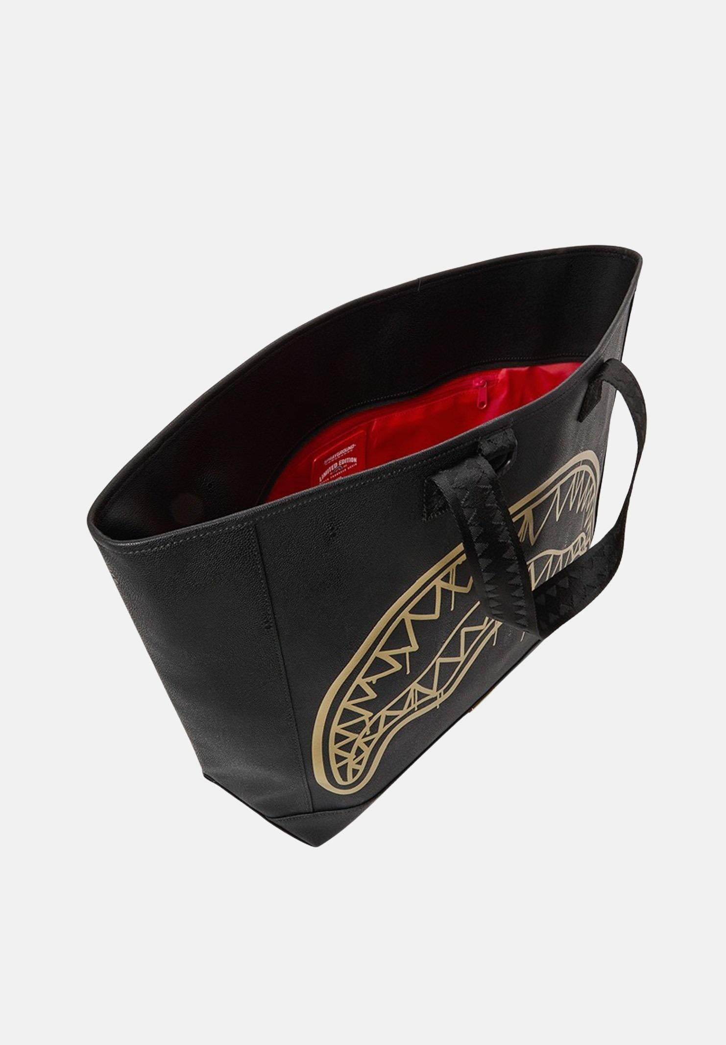 SPRAYGROUND Shopper That Gold Drip nera da donna 910T9264NSZ . SPRAYGROUND