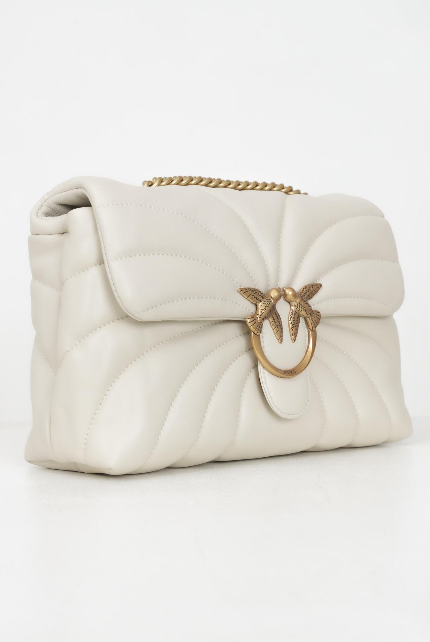 PINKO Borsa a tracolla Classic Love Bag Puff panna da donna 100038A1EX Z14Q PINKO