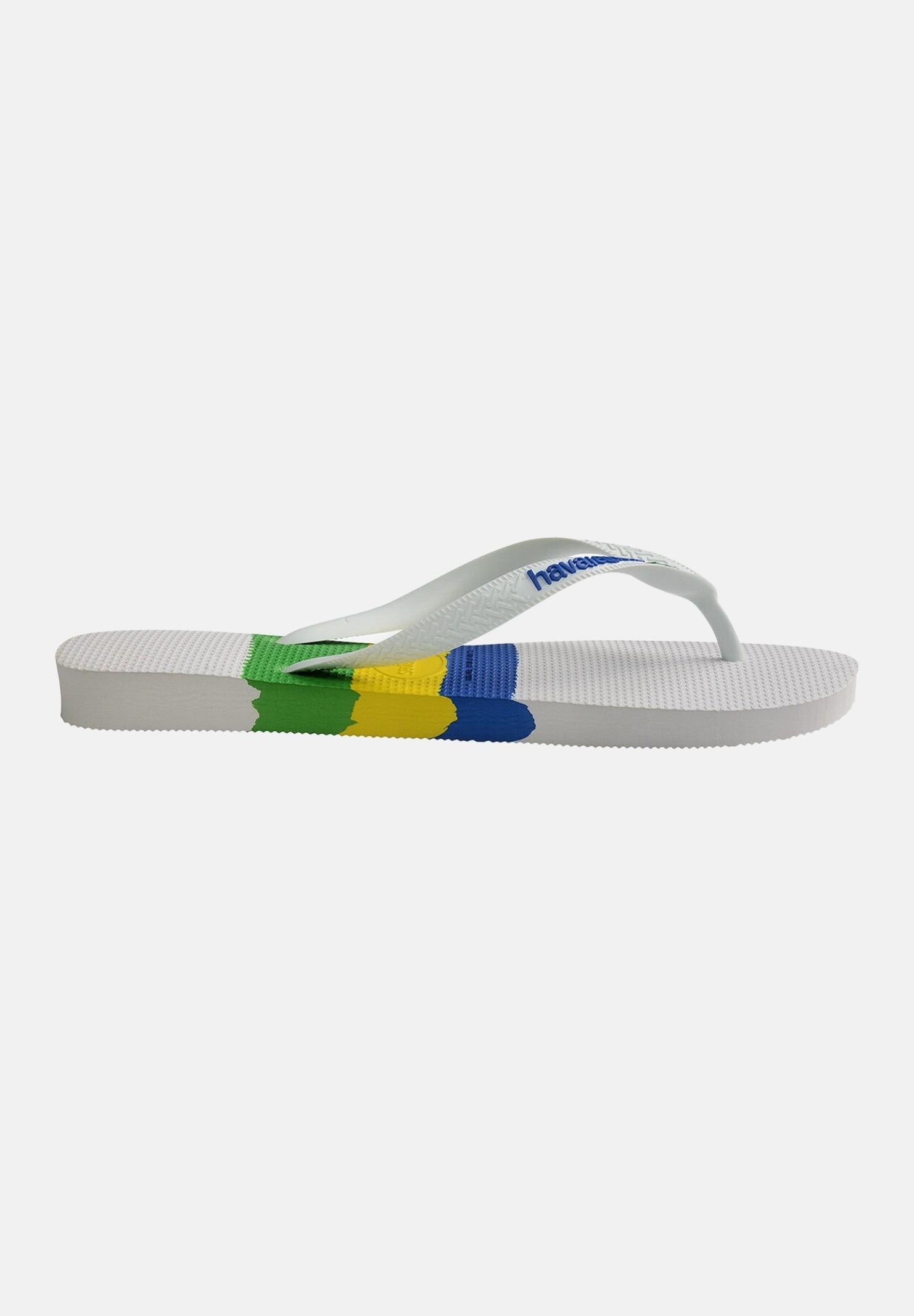Infradito bianco da uomo Havaianas Brasil Tech 4147239 0001 HAVAIANAS