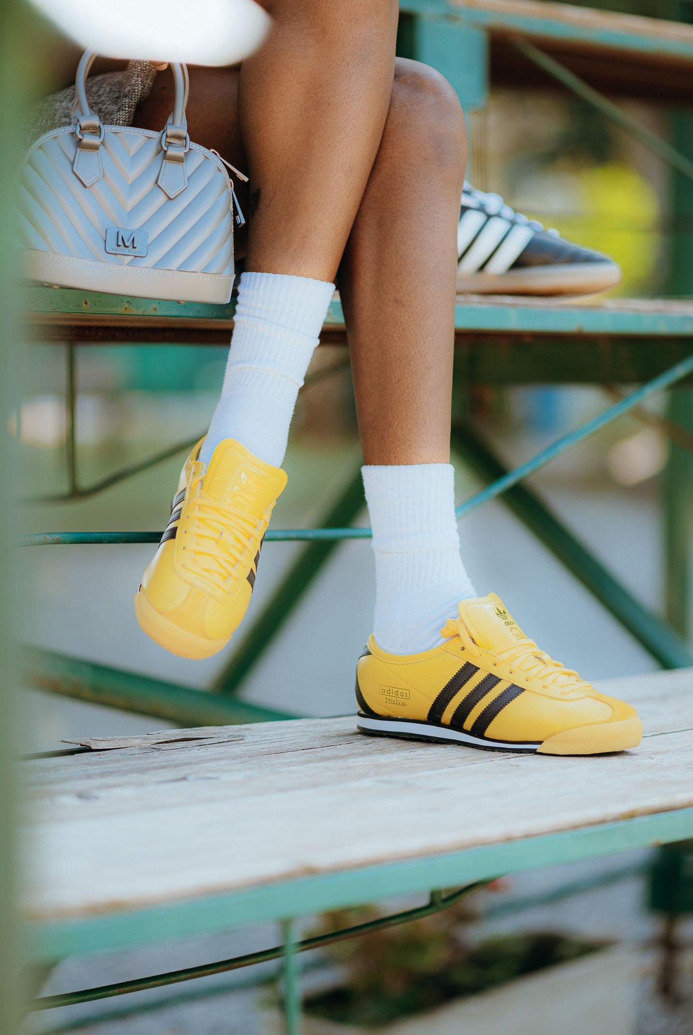 ADIDAS ORIGINALS Sneakers Italia 70s gialle per uomo e donna JQ9071 ADIDAS ORIGINALS