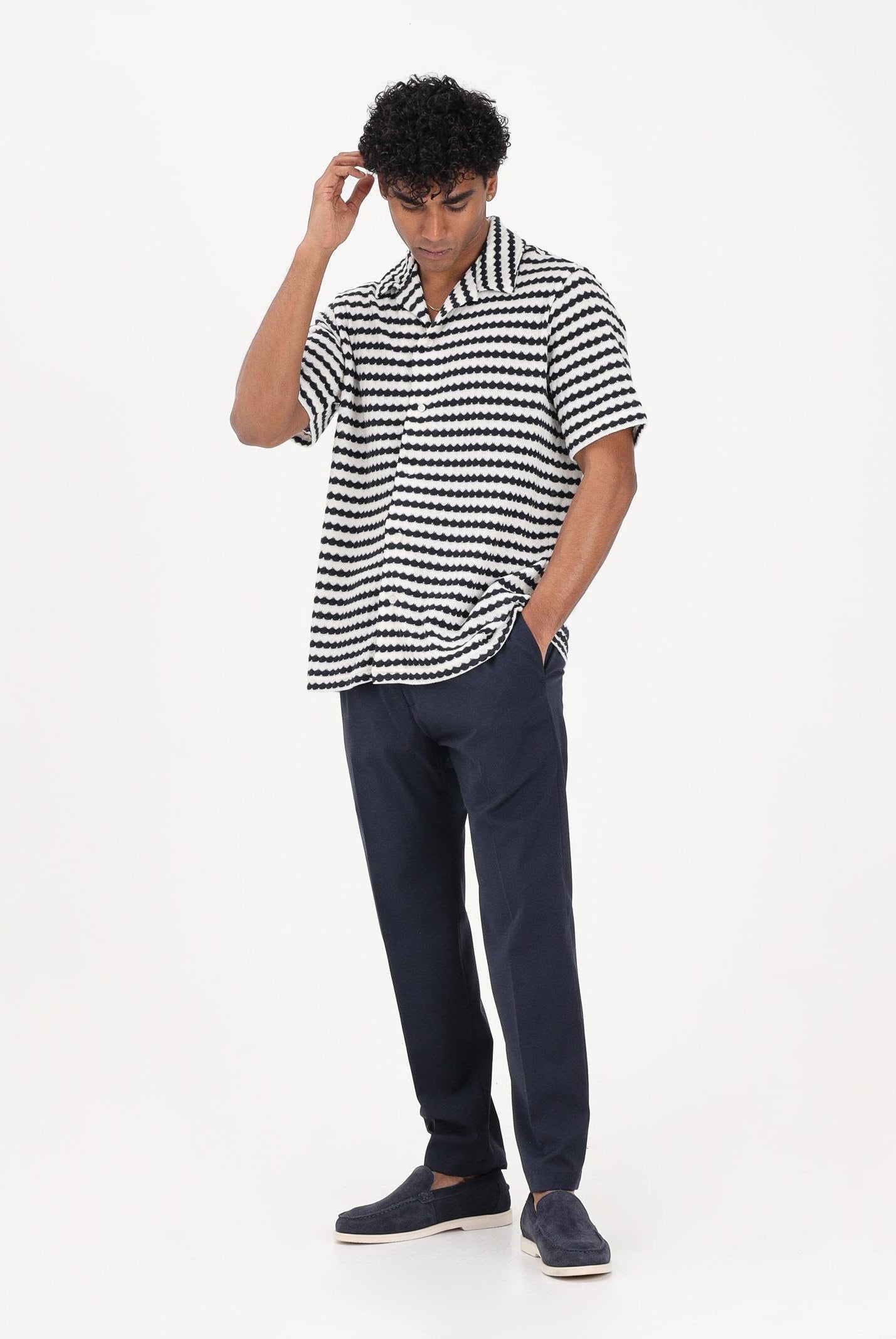 GOLDEN CRAFT Pantalone blu da uomo GC1PSS266892 E044 GOLDEN CRAFT