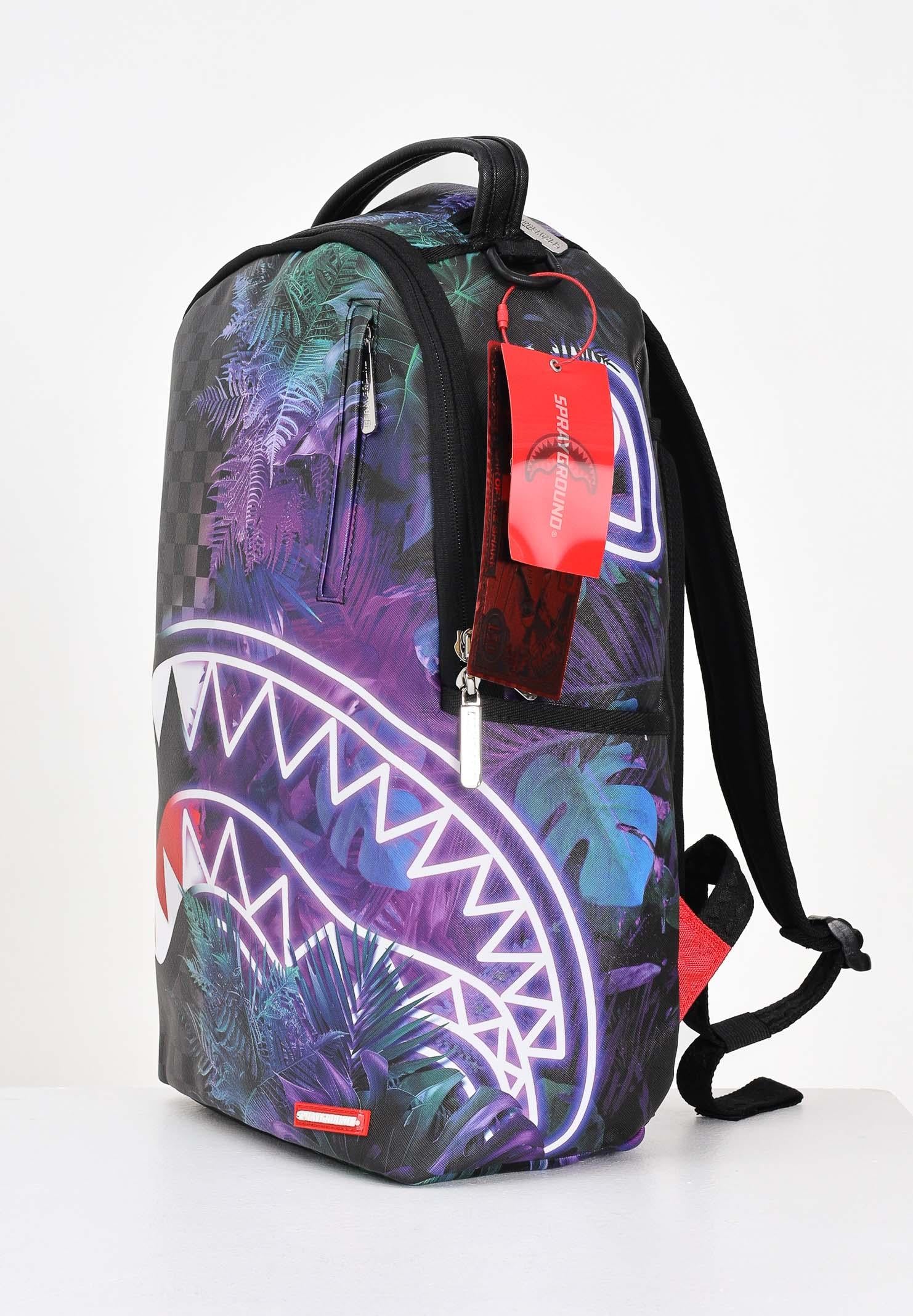 SPRAYGROUND Zaino TREEHOUSE PARTY DLXSV nero per uomo e donna 910B7598NSZ SPRAYGROUND