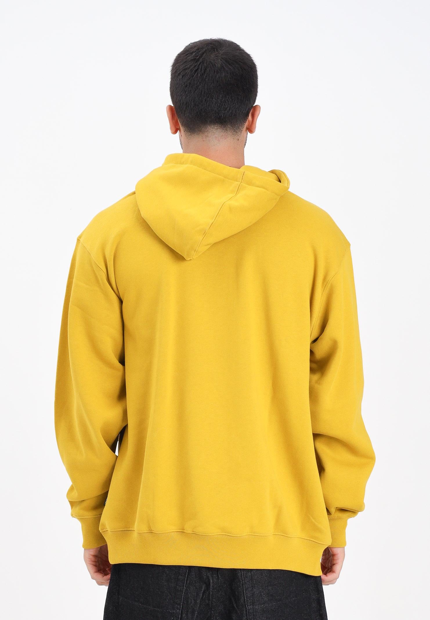 VANS Felpa con cappuccio Left Chest II senape da uomo VN000P21EMX1 VANS