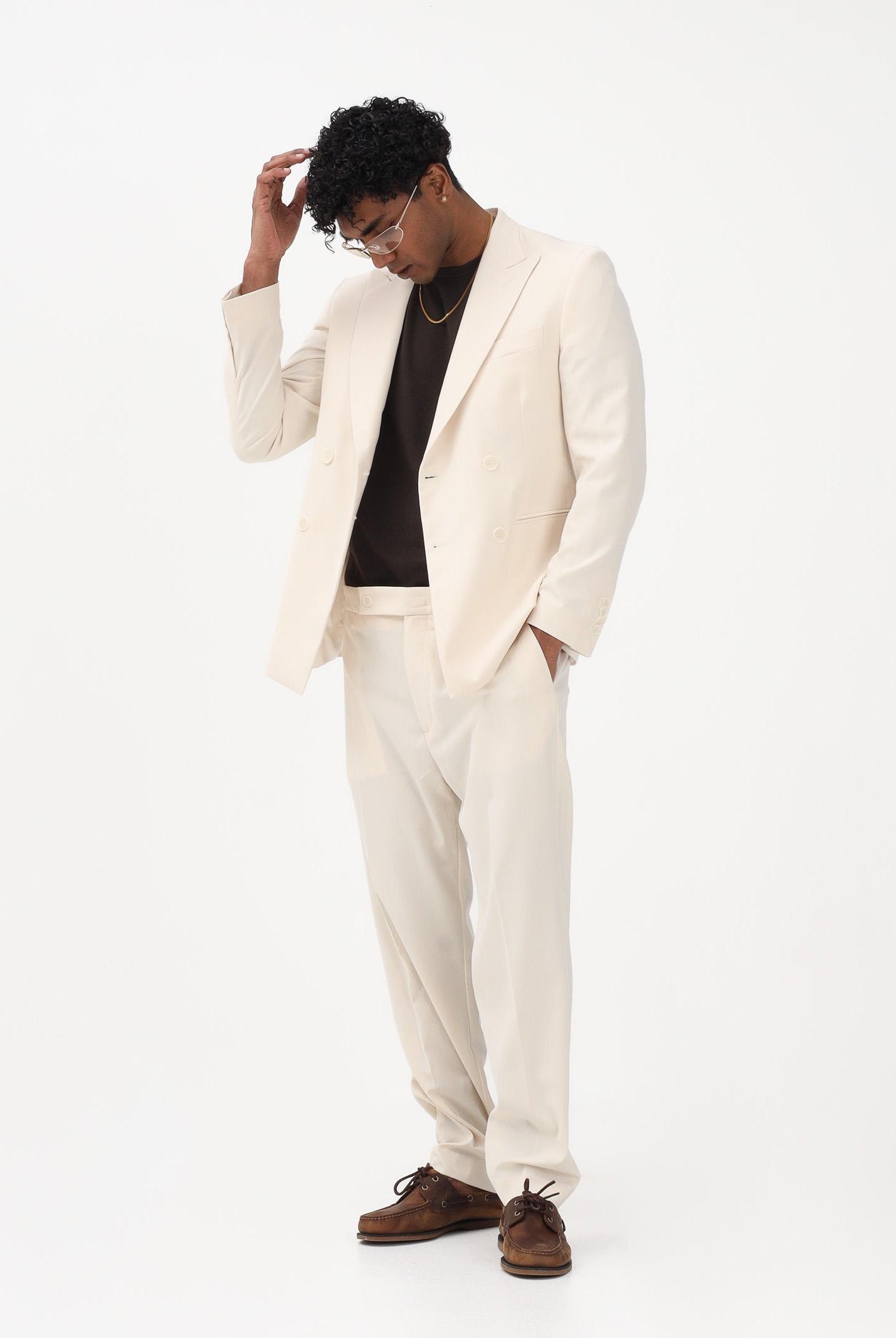 I'M BRIAN Pantalone panna da uomo PA3693 PA I'M BRIAN