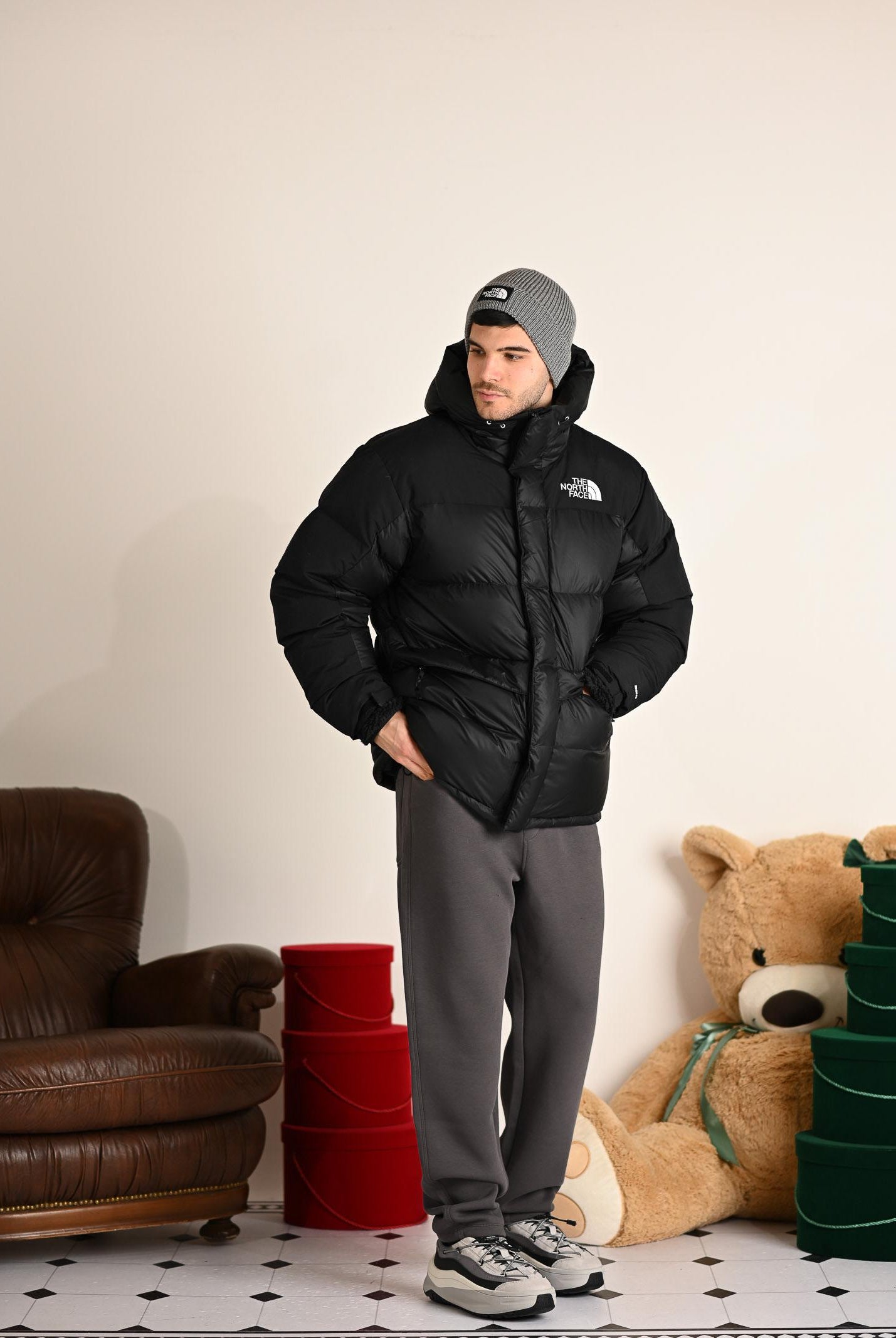 THE NORTH FACE Piumino Himalayan nero da uomo NF0A4QYXGOF1 . THE NORTH FACE