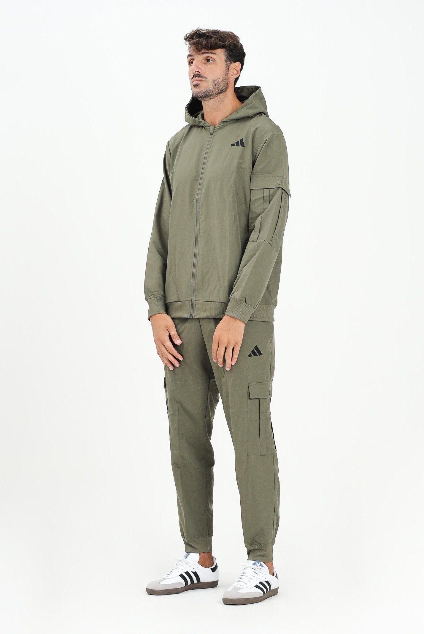 ADIDAS PERFORMANCE Tuta Cargo verde da uomo JL8604  ADIDAS PERFORMANCE