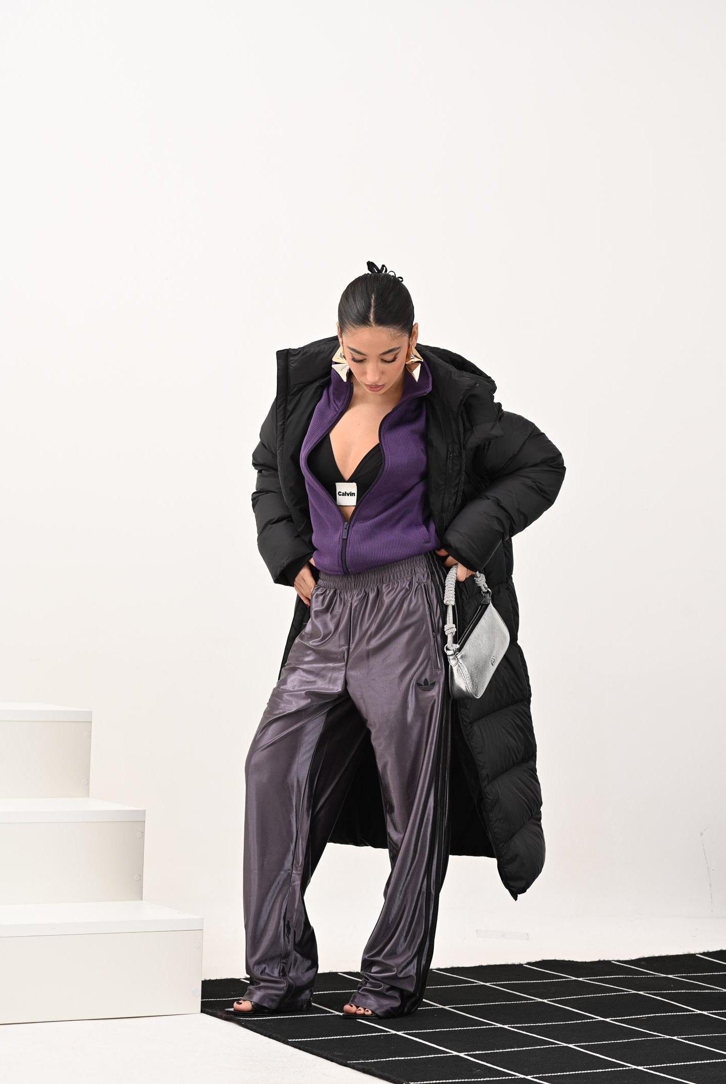 THE NORTH FACE Piumino lungo Hydrenalite City nero da donna NF0A8D3NJK31 THE NORTH FACE