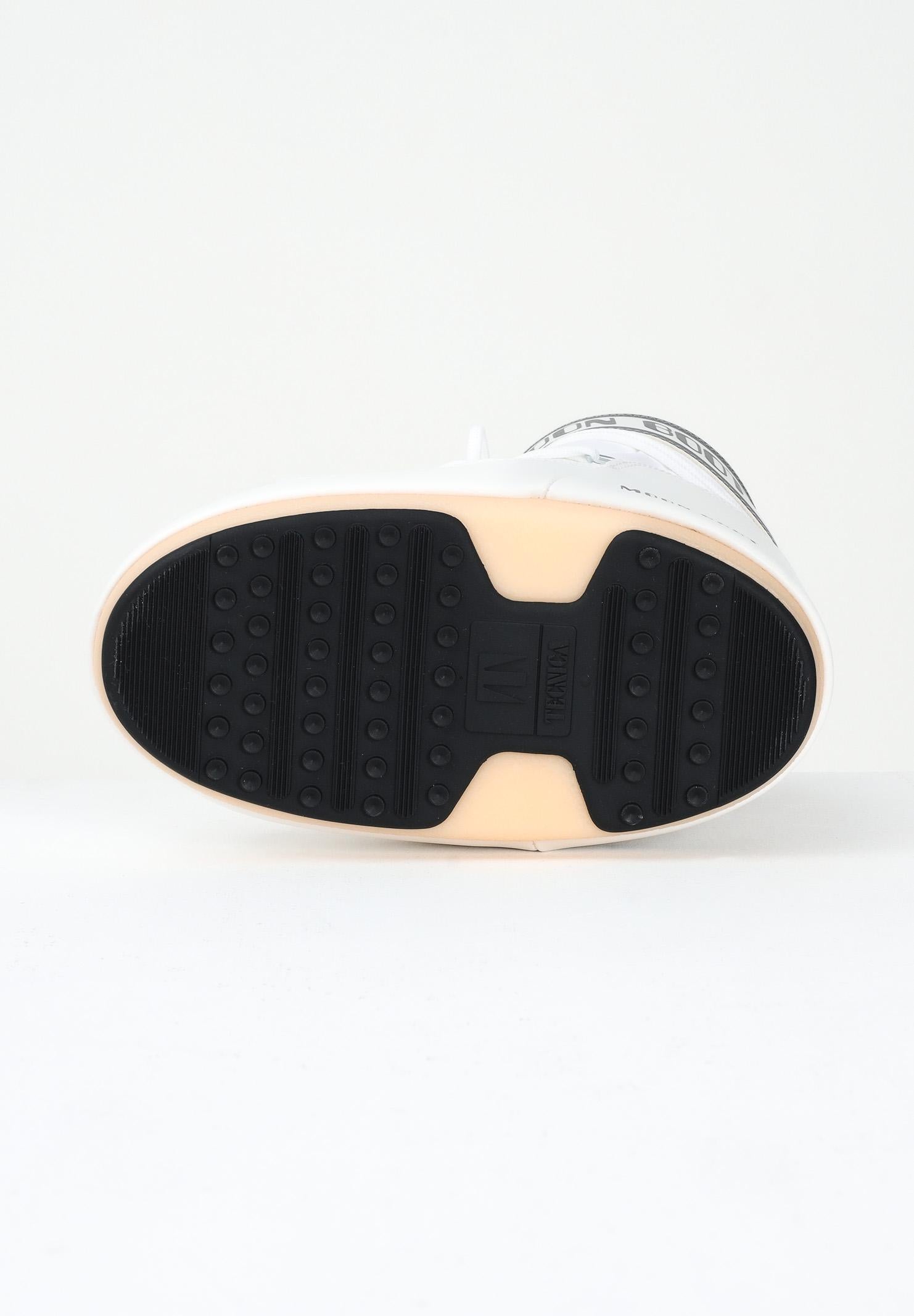 MOON BOOT Stivali da neve ICON LOW bianchi per uomo e donna 80D1409340 A009 MOON BOOT