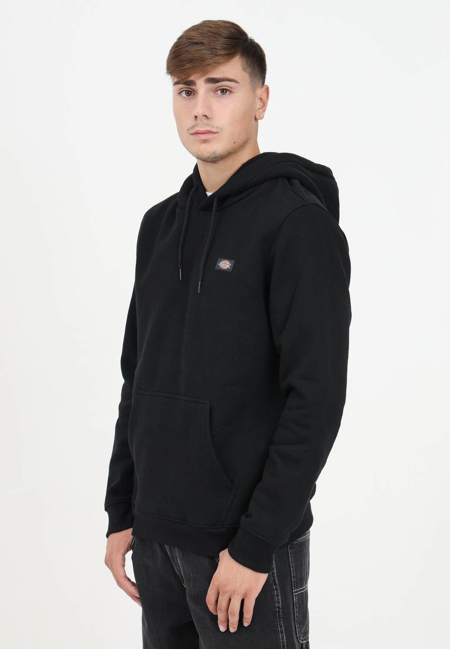 DICKIES Felpa con cappuccio Oakport nera da uomo DK0A4XCDBLK1 . DIckies