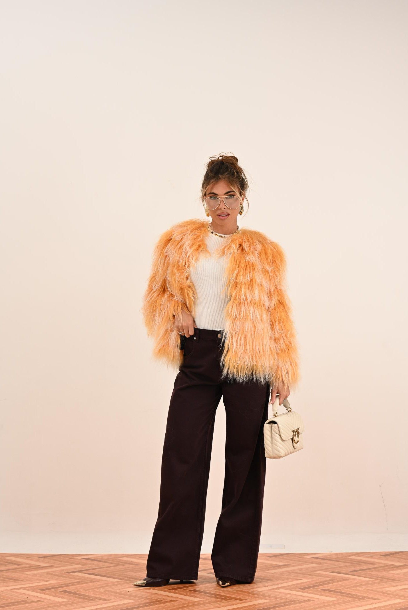 VICOLO Jeans Mia marrone da donna DF5109 BO VICOLO