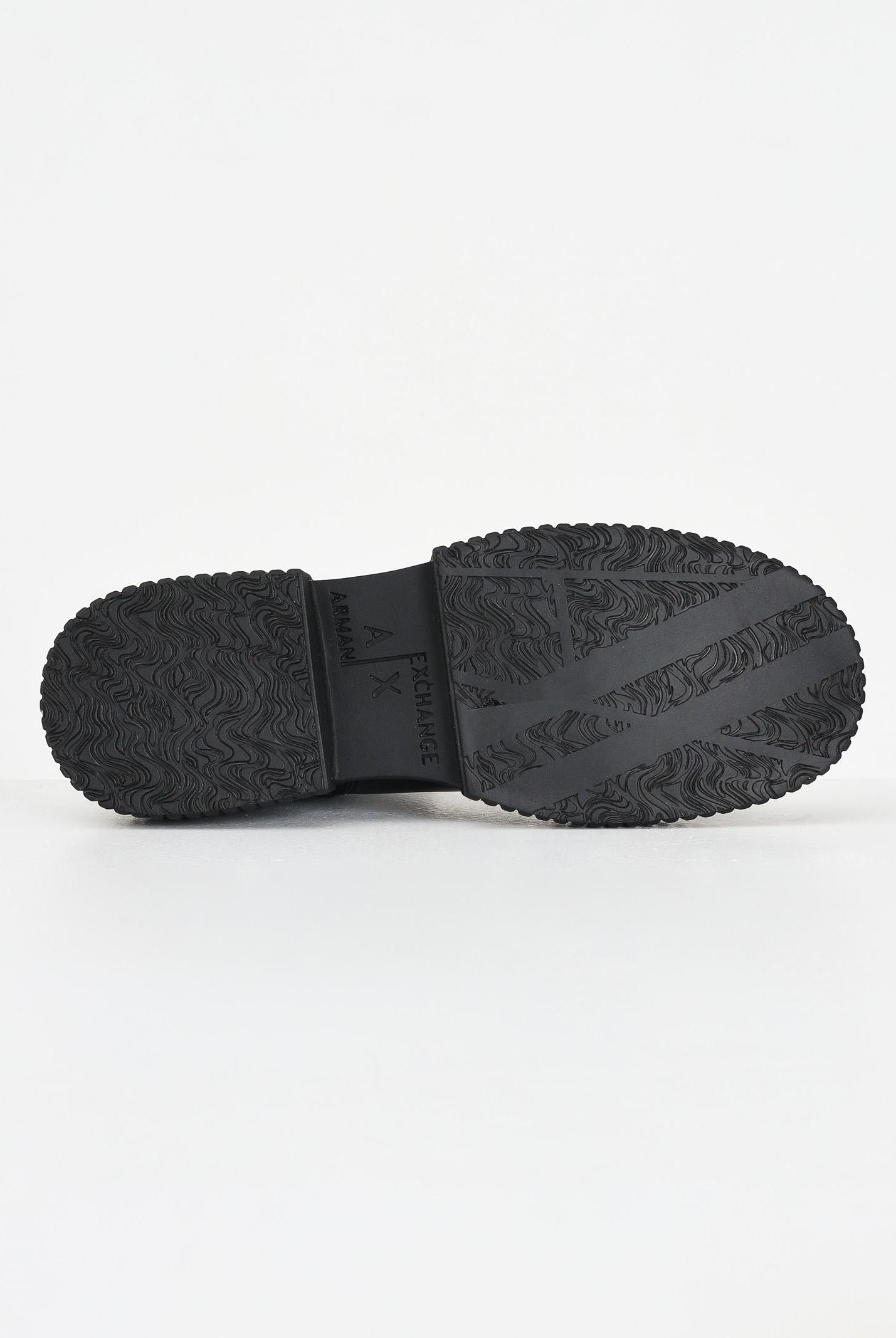 ARMANI EXCHANGE Stivali bassi neri da donna con logo A|X XW001634AF17474 UC001 ARMANI EXCHANGE