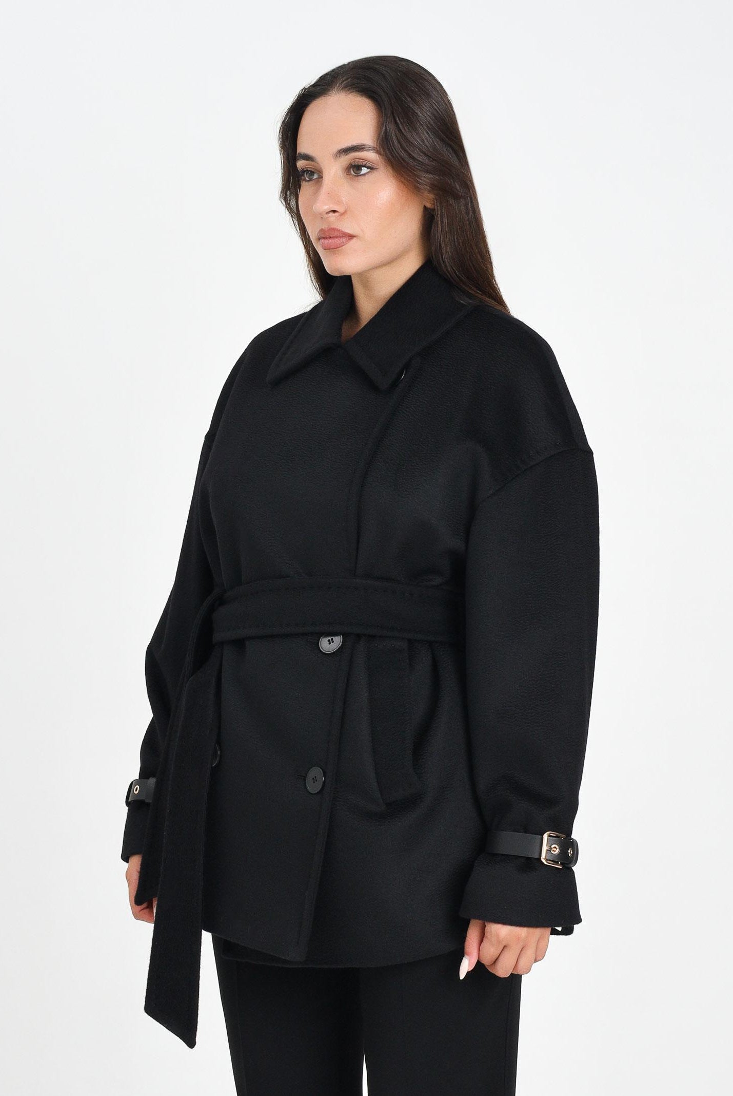 MAX MARA Cappotto corto Pausa nero da donna 2526086081600 013 MAX MARA