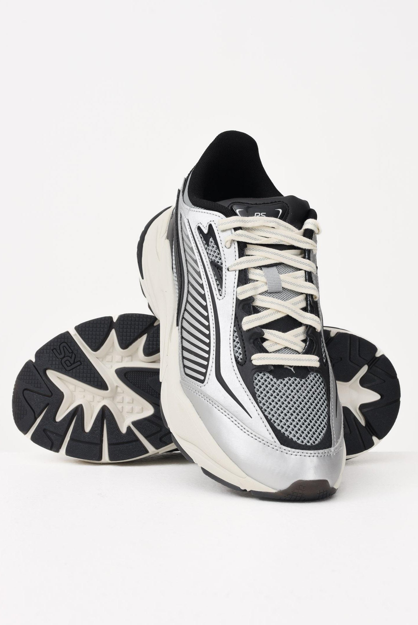 PUMA Sneakers RS Surge LS argento e nere da uomo 407523 01 PUMA