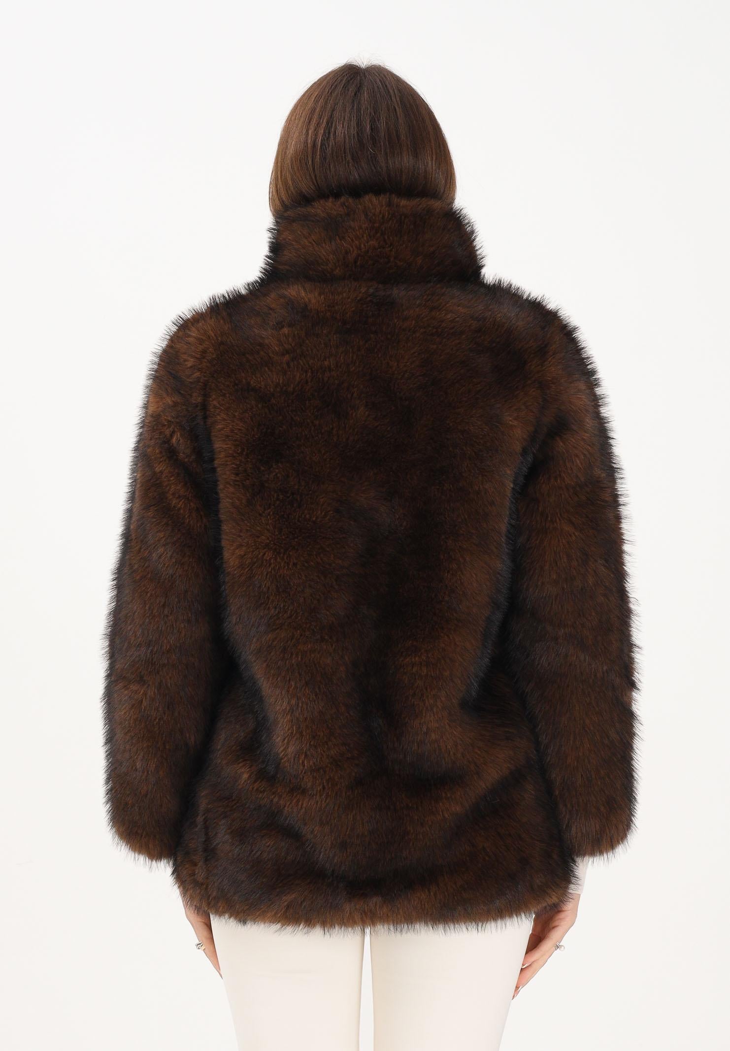 MEHRAN Pelliccia marrone da donna 25297DBRW DBRW MEHRAN