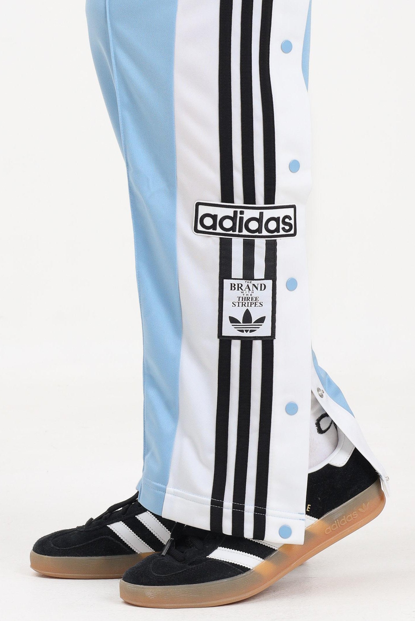 ADIDAS ORIGINALS Pantalone sportivo Adibreak azzurro da donna JV7513  ADIDAS ORIGINALS