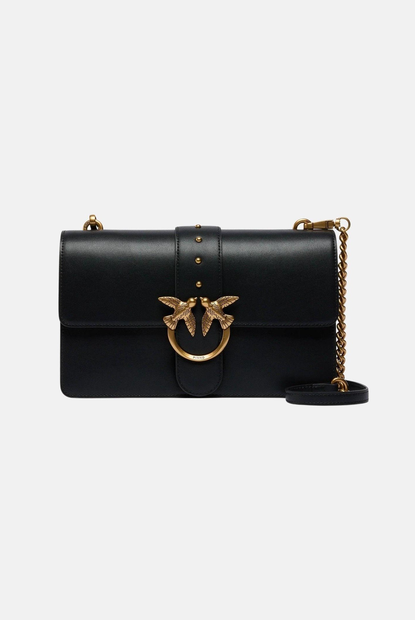PINKO Borsa a tracolla Love Bag One nera da donna 105857A0F1 Z99Q PINKO