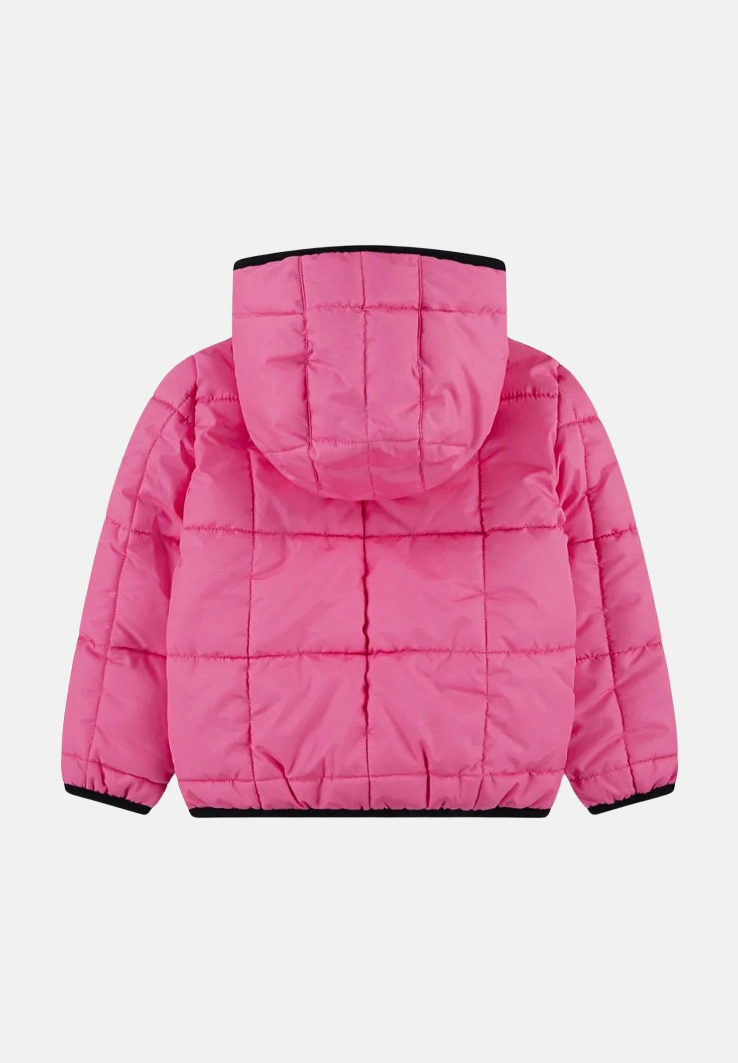 JORDAN Piumino Essential Midweight fucsia da bambina 35F009 AFD JORDAN