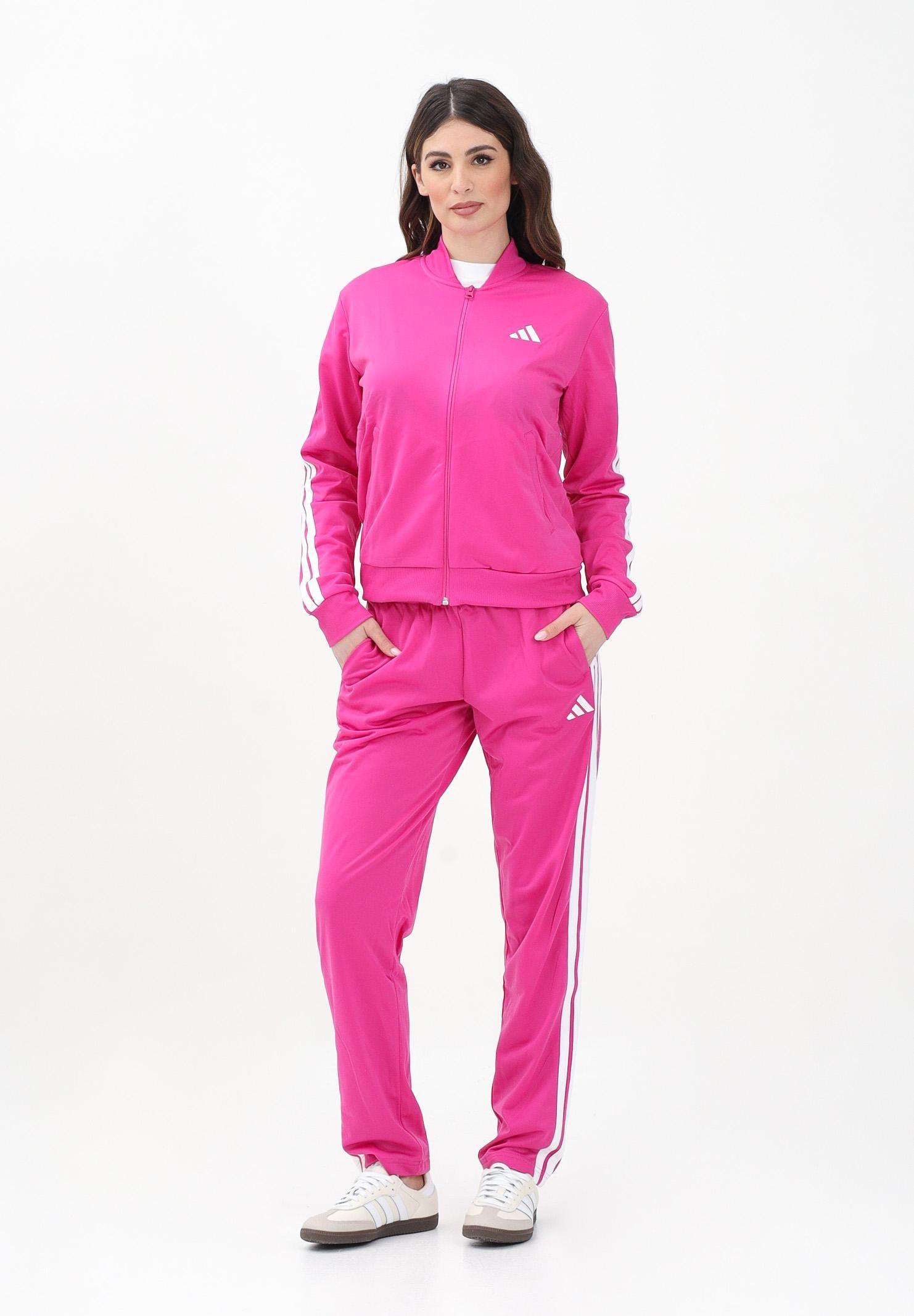 ADIDAS PERFORMANCE Tuta sportiva Essentials 3-Stripes fucsia da donna JD5436 ADIDAS PERFORMANCE