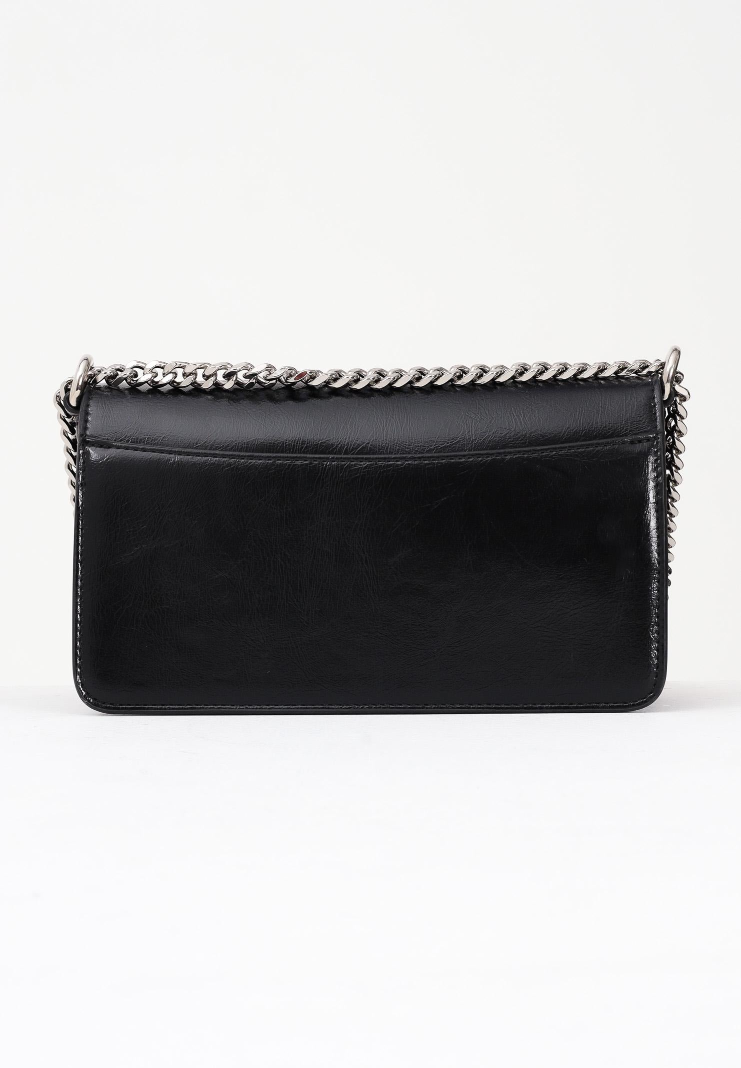 RICHMOND Borsa a tracolla nera da donna con logo JR RWA25227BO BL RICHMOND