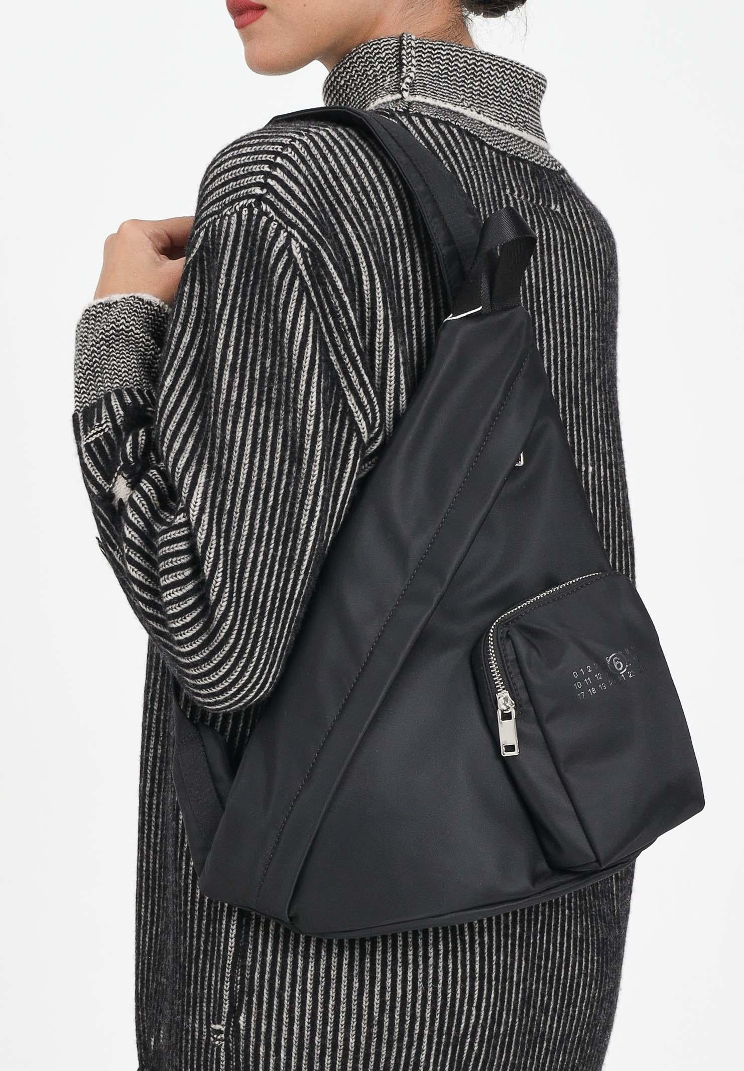 MAISON MARGIELA Borsa Japanese Sling Bag nera da donna M60820P6416 T8013 MAISON MARGIELA