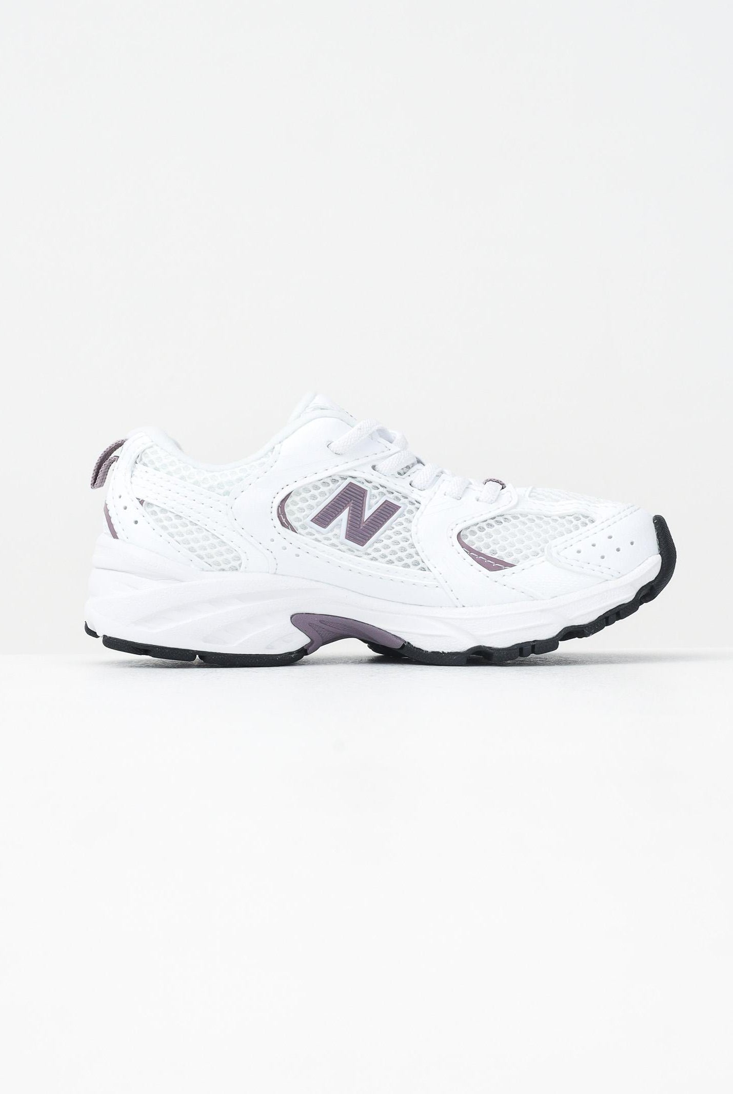NEW BALANCE Sneakers 530 Bungee bianche e viola da bambina PZ530SR . NEW BALANCE