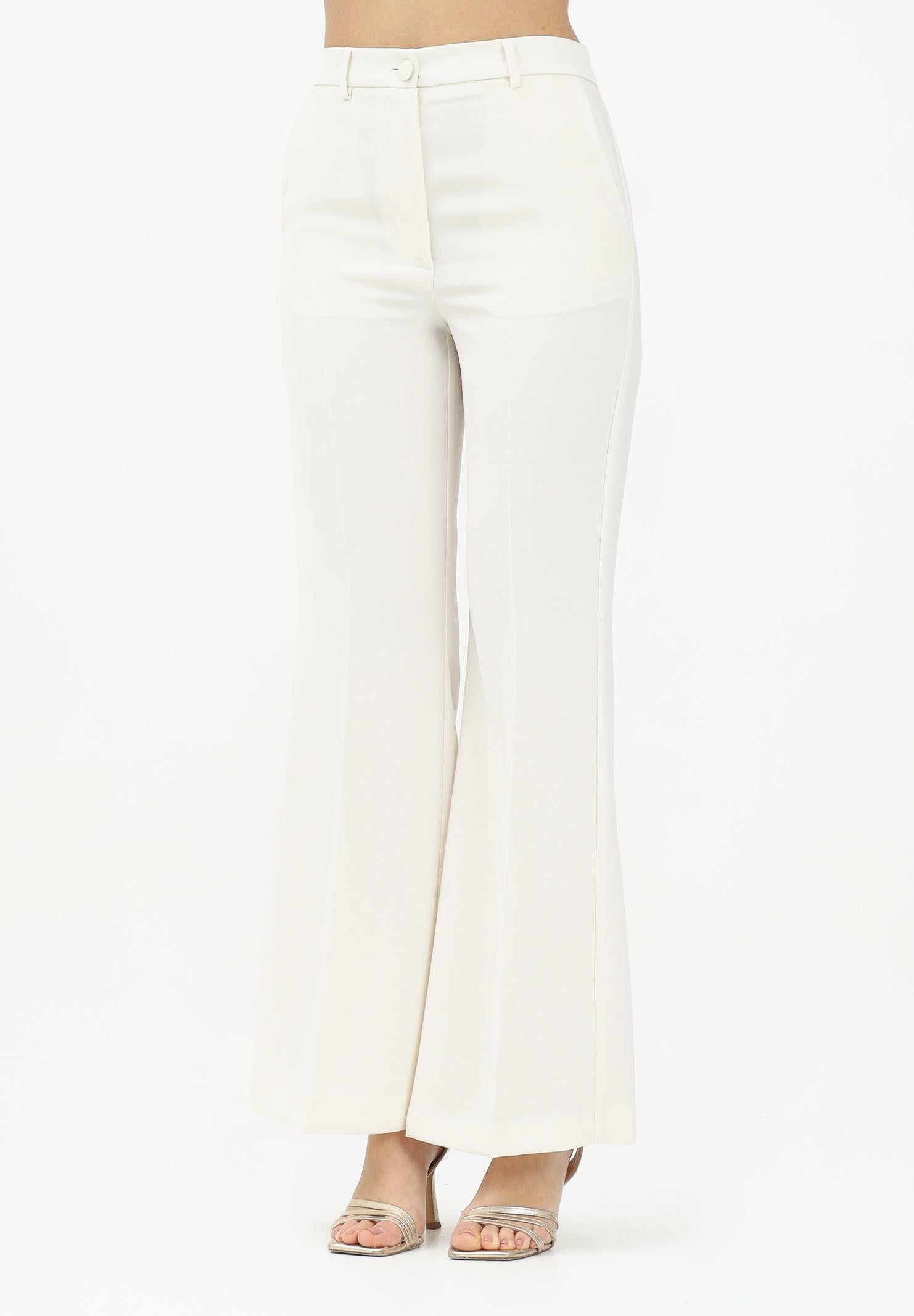 VICOLO Pantalone elegante panna da donna TD0234 DU03 VICOLO