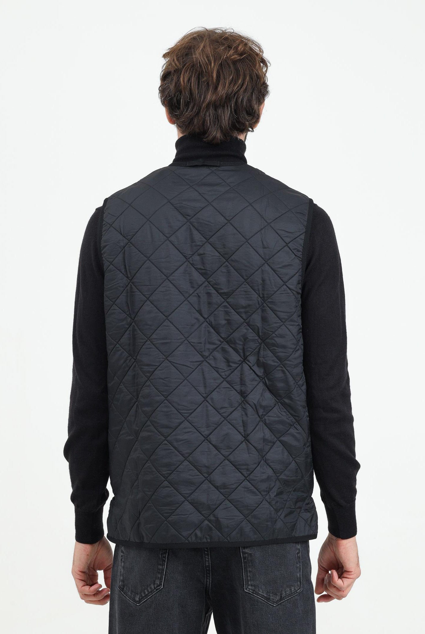 BARBOUR Giubbotto smanicato / fodera nero da uomo 242-MLI0002MLI BK91 BARBOUR